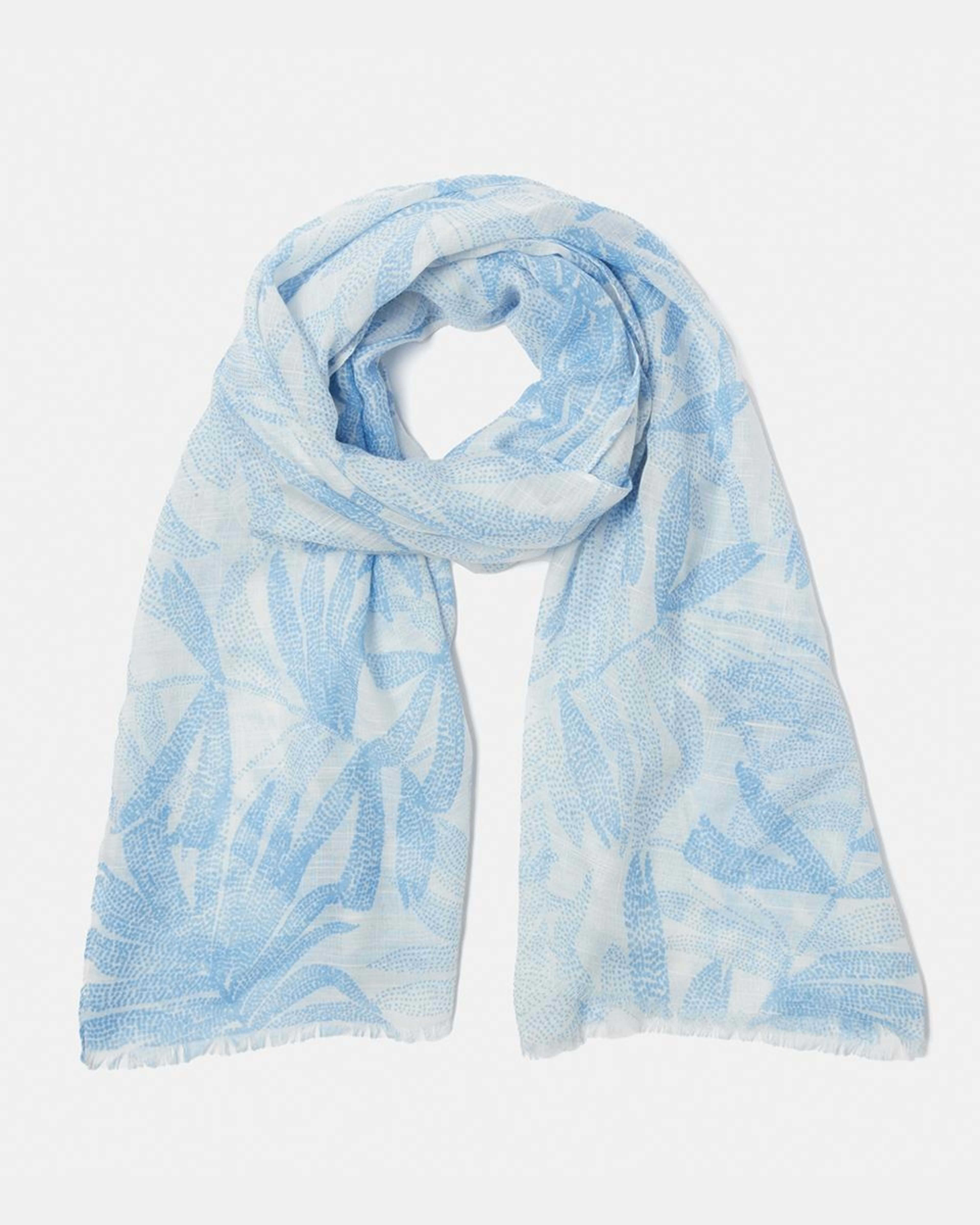 1 Printed Lightweight Scarf Dot Palm