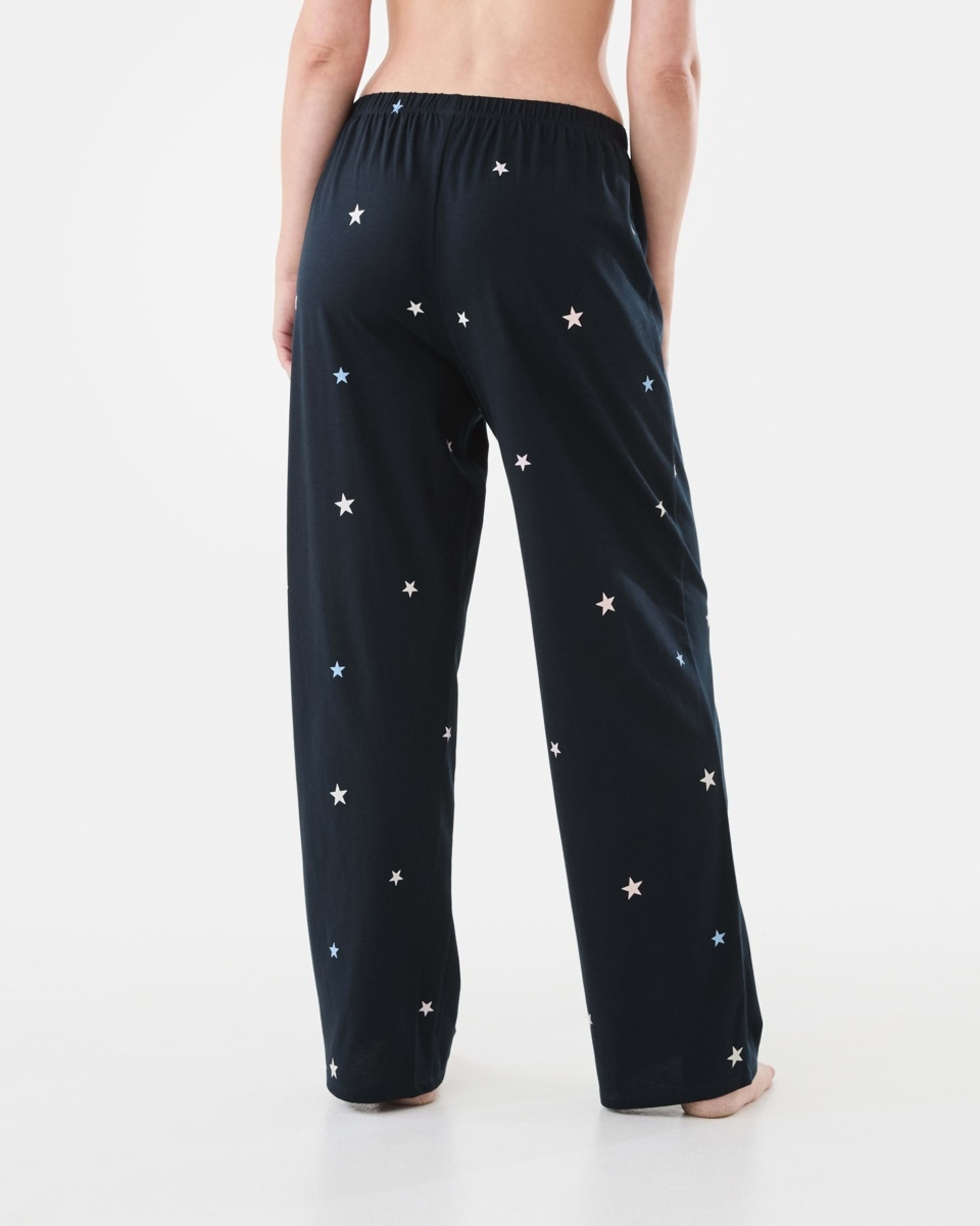 3 Printed Knit Pants Navy Star, 3 of 5