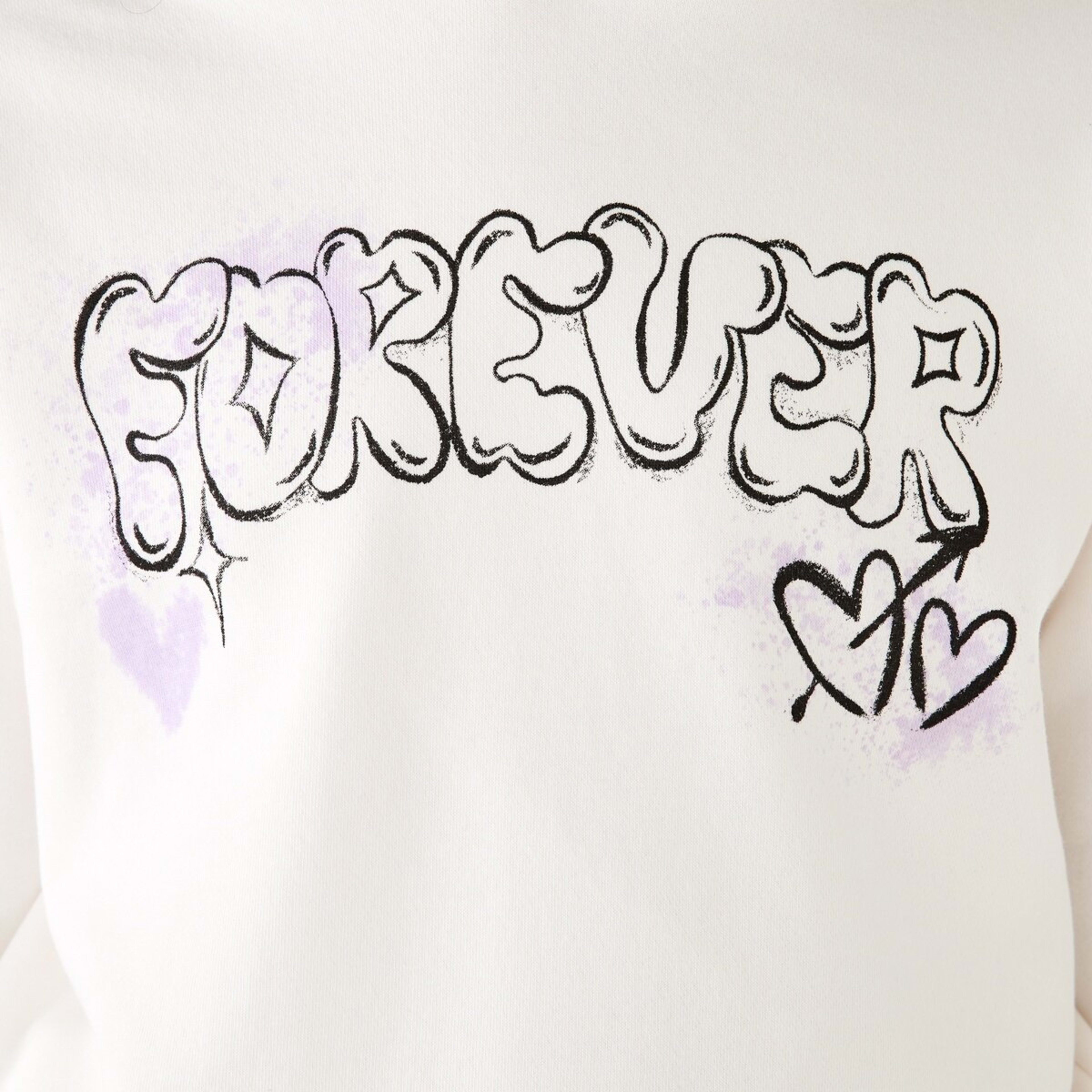 4 Oversized Hoodie Forever Grafitti, 4 of 9