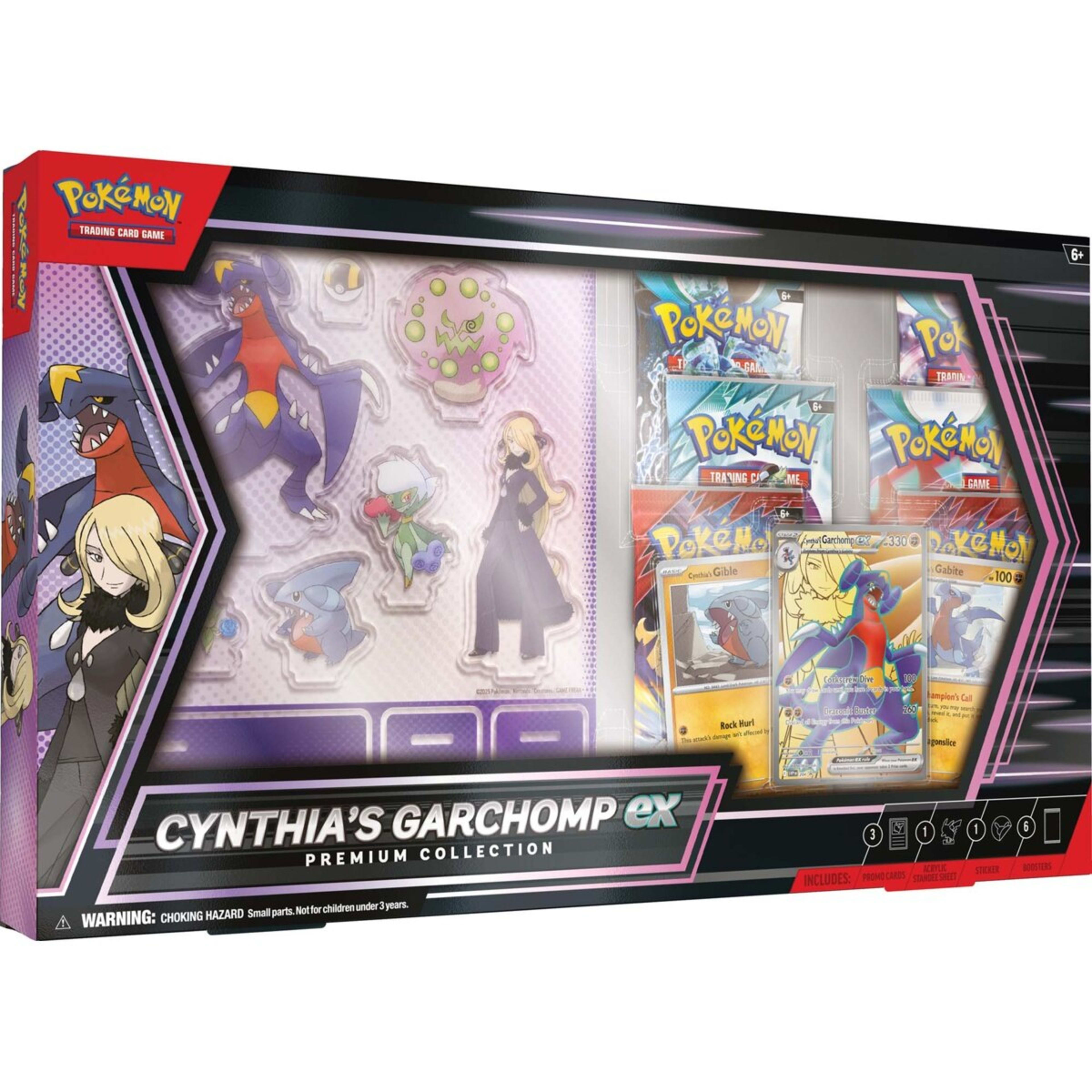 1 Pokemon Trading Card Game: Cynthia's Garchomp ex Premium Collection