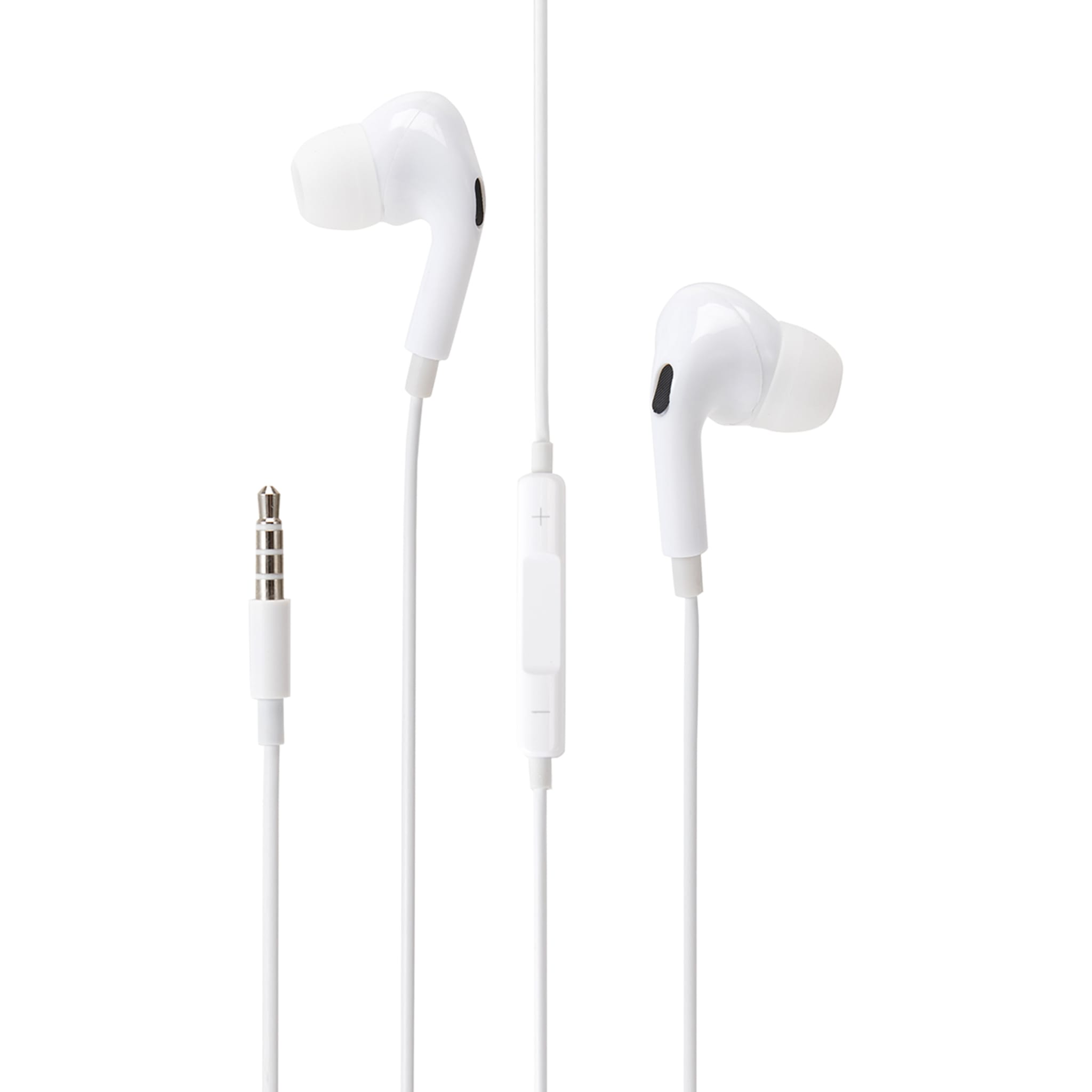 Wired Earphones White Kmart