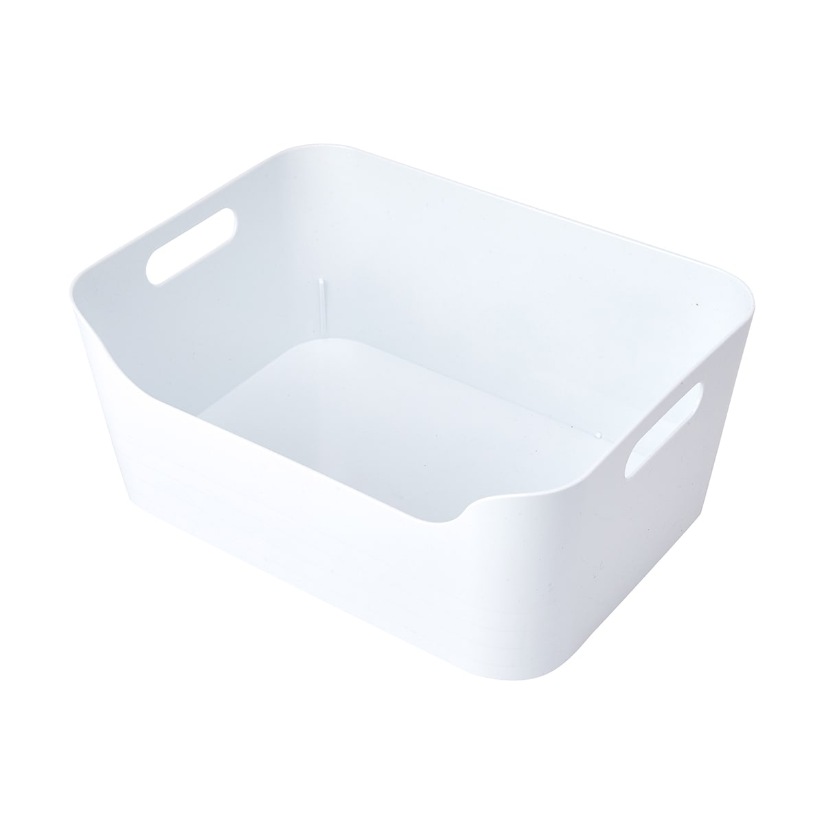 Medium White Cut Out Edge Tub Kmart