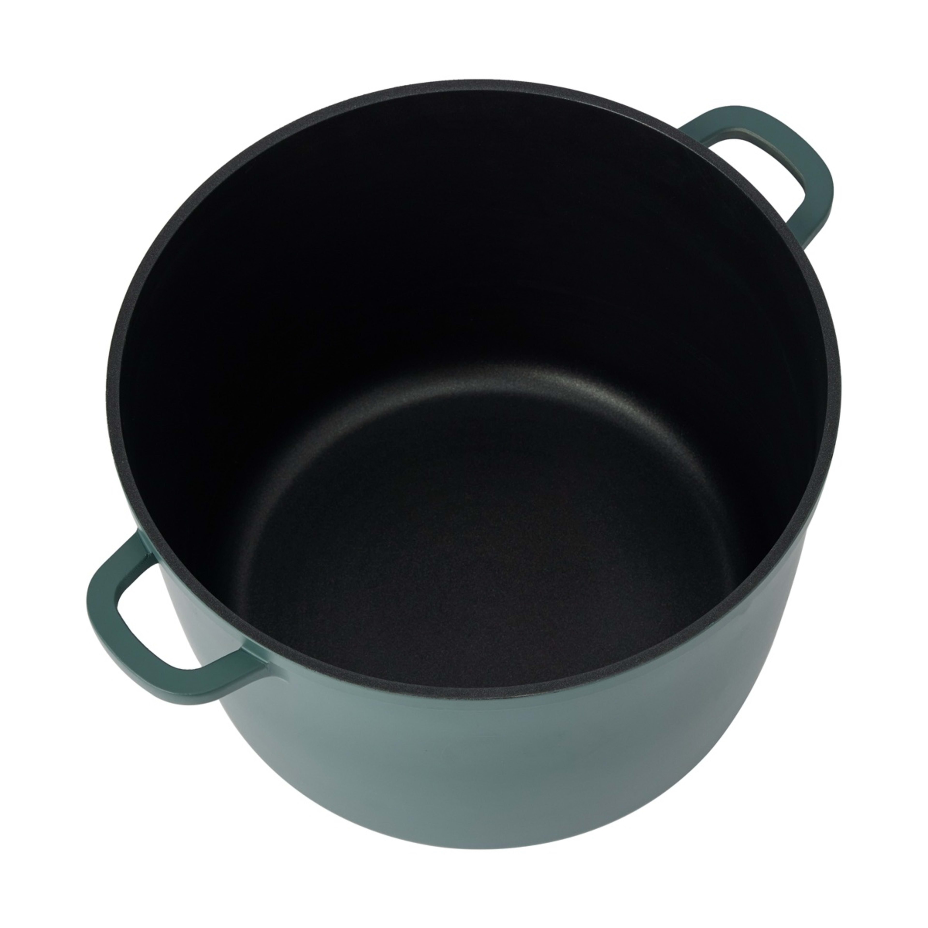4 10L Green Cast Aluminium Stock Pot, 4 of 7