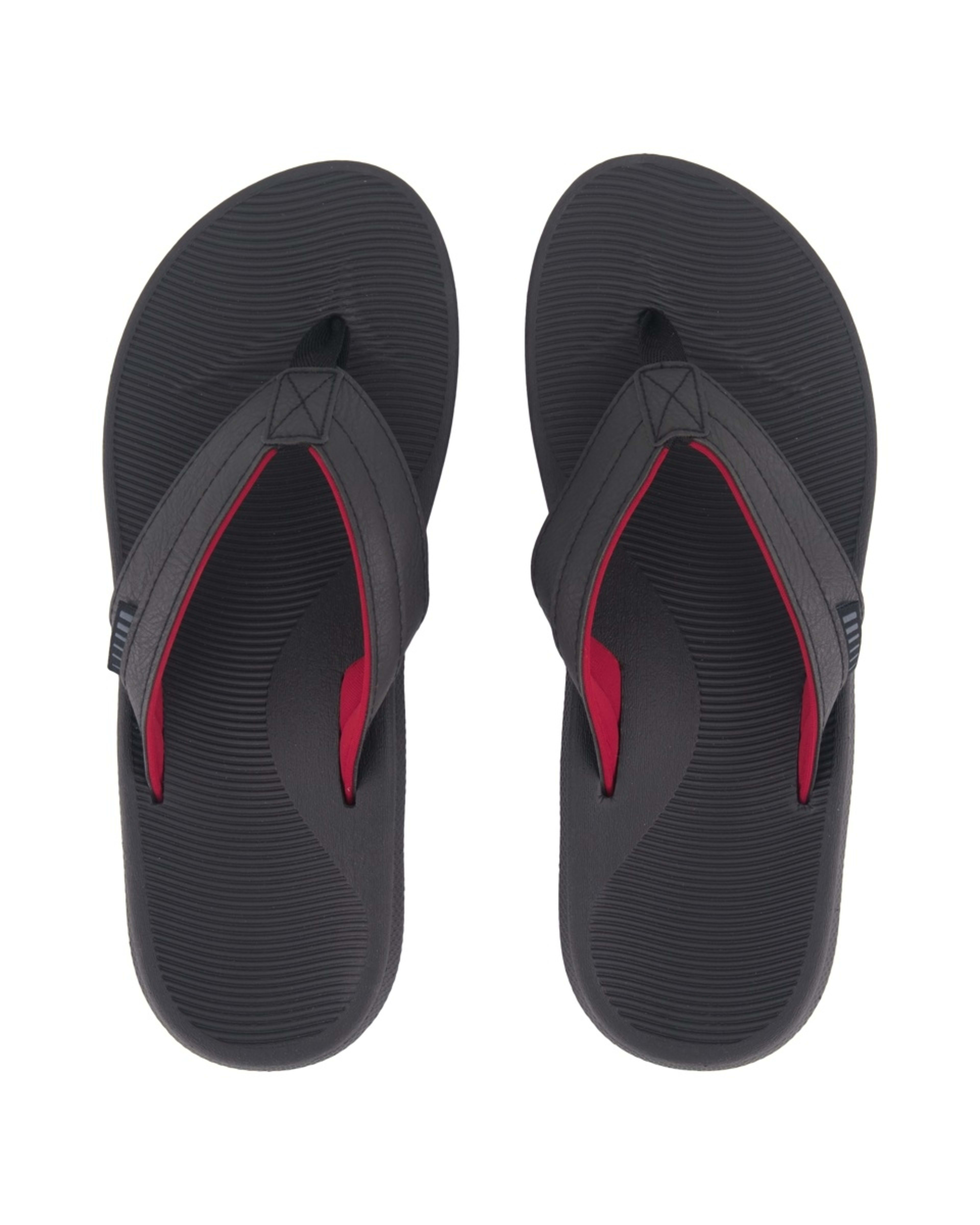 2 Wide Strap Thongs BLACK, 2 of 3