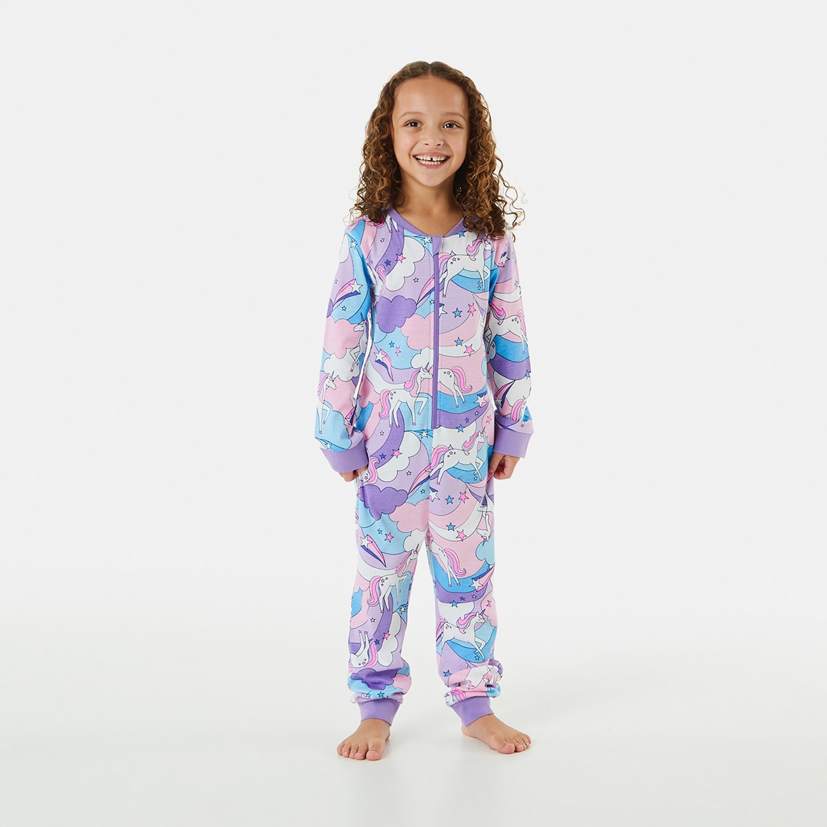 Rib All in One Sleepsuit Kmart