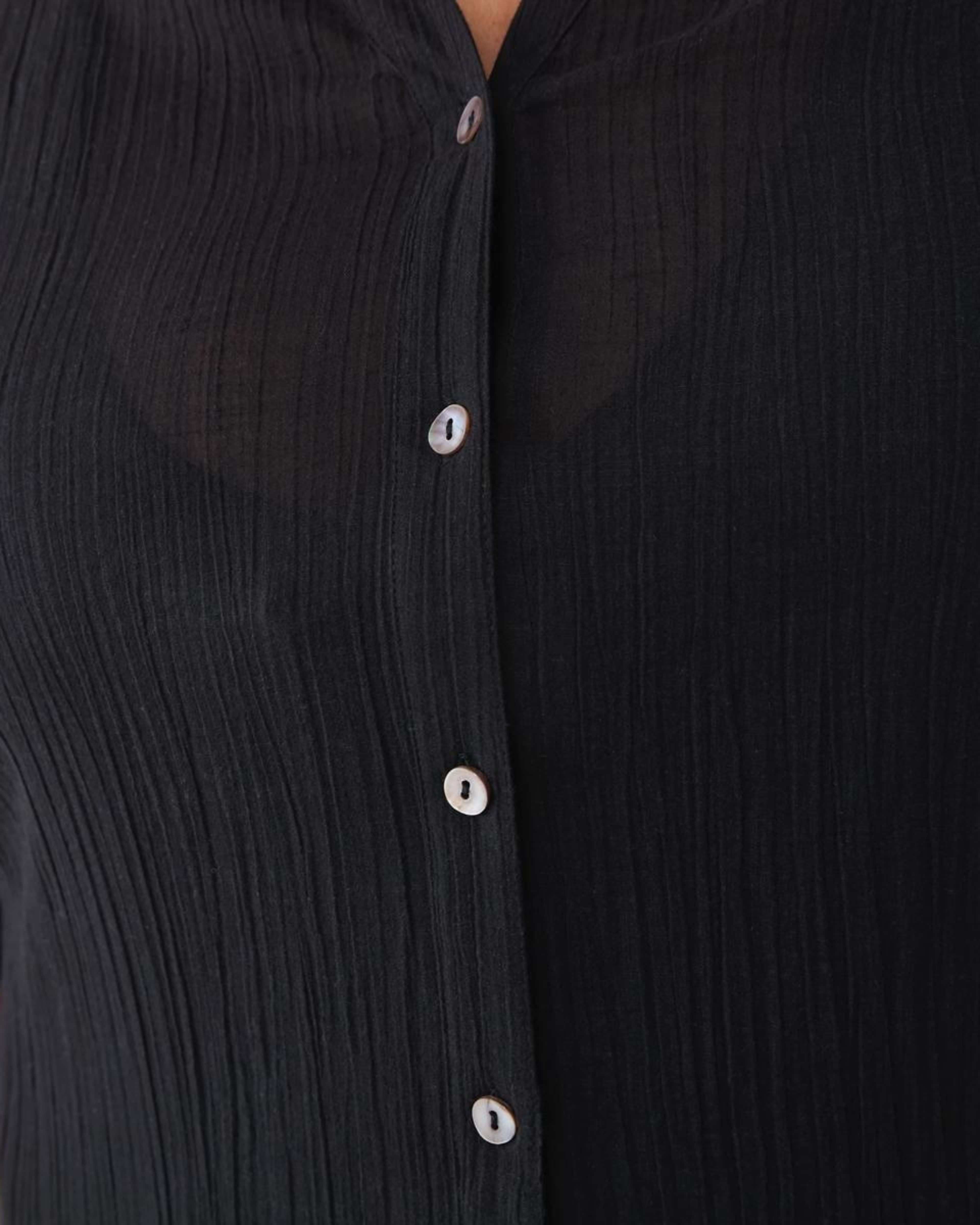 8 Curve Beach Kaftan BLACK, 8 of 9