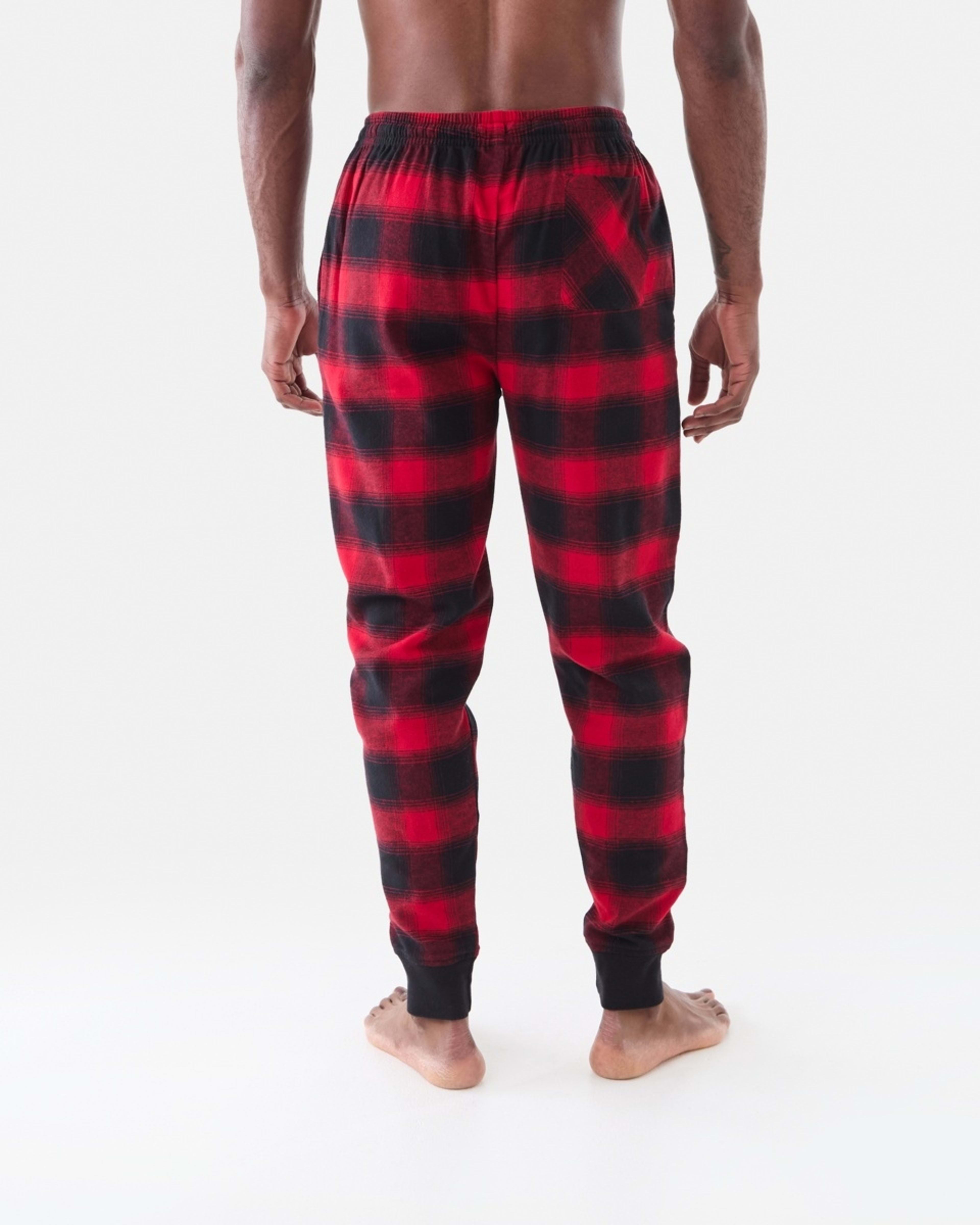 3 Brushed Twill Joggers Red Buffalo, 3 of 6