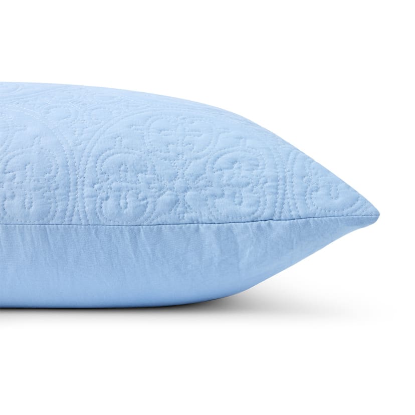 Aria Standard Pillowcase Blue Kmart