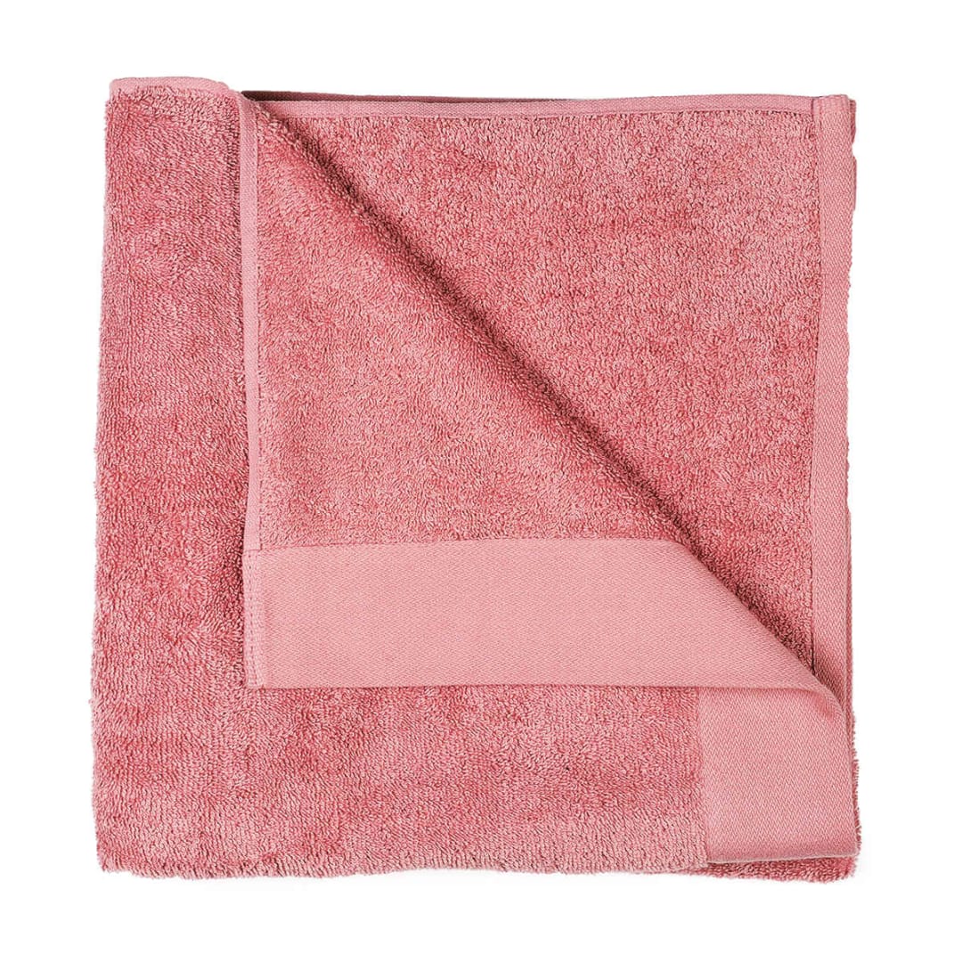 Malmo Cotton Bath Towel Blush Pink Kmart
