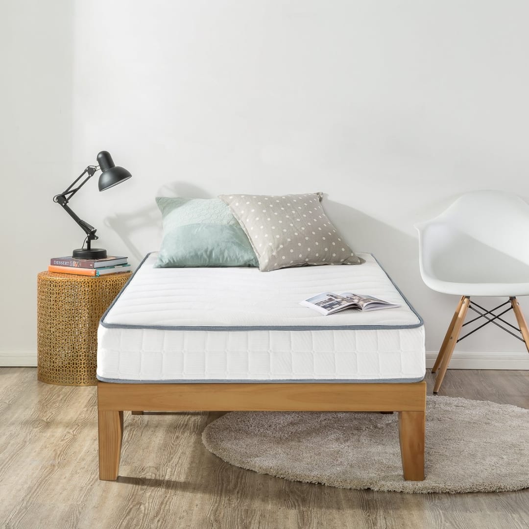 Single Bed Bonnell Spring Viscolatex Memory Foam Mattress Kmart