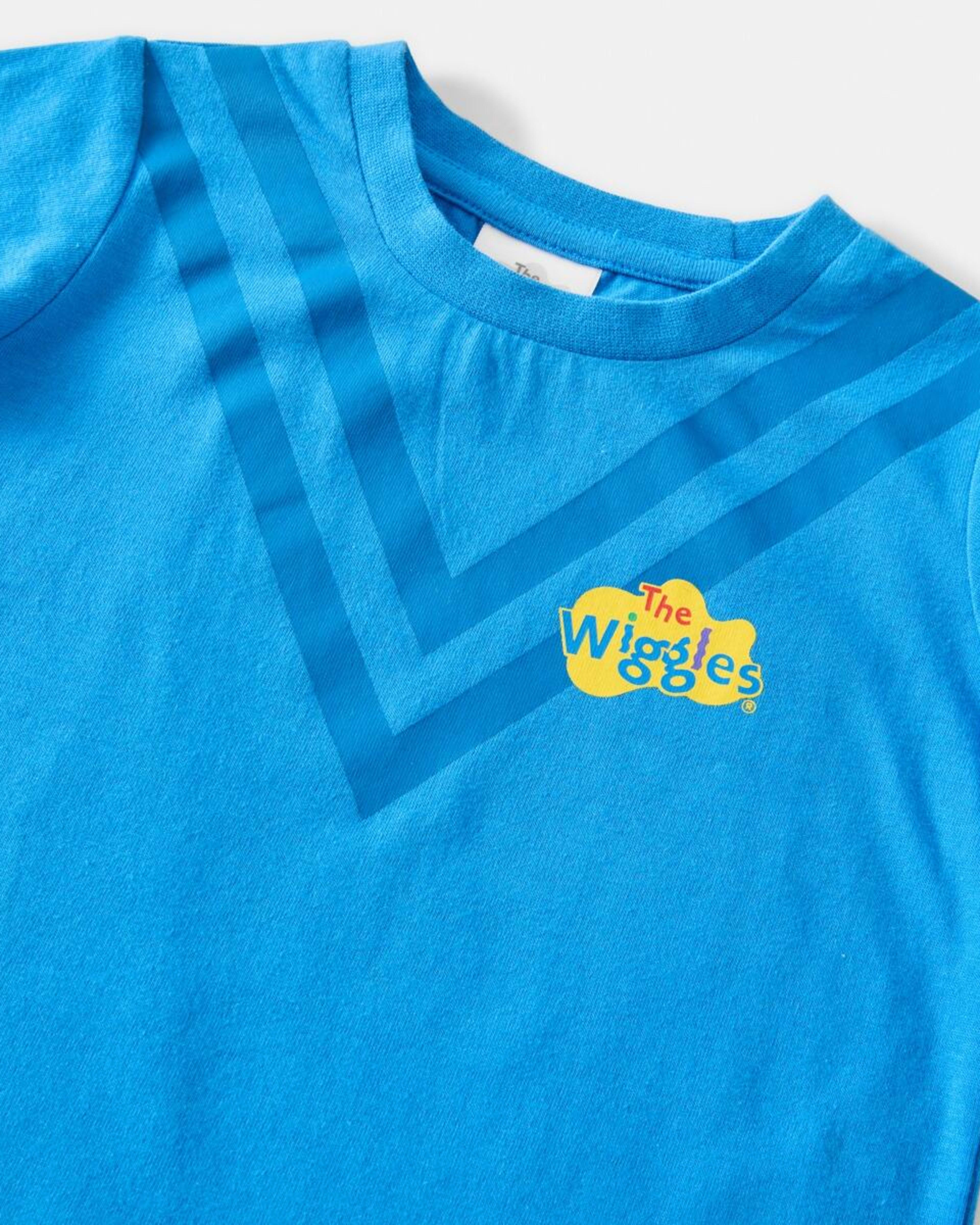 3 Wiggles License Dress Up Skivvy Top Wiggles Blue, 3 of 3