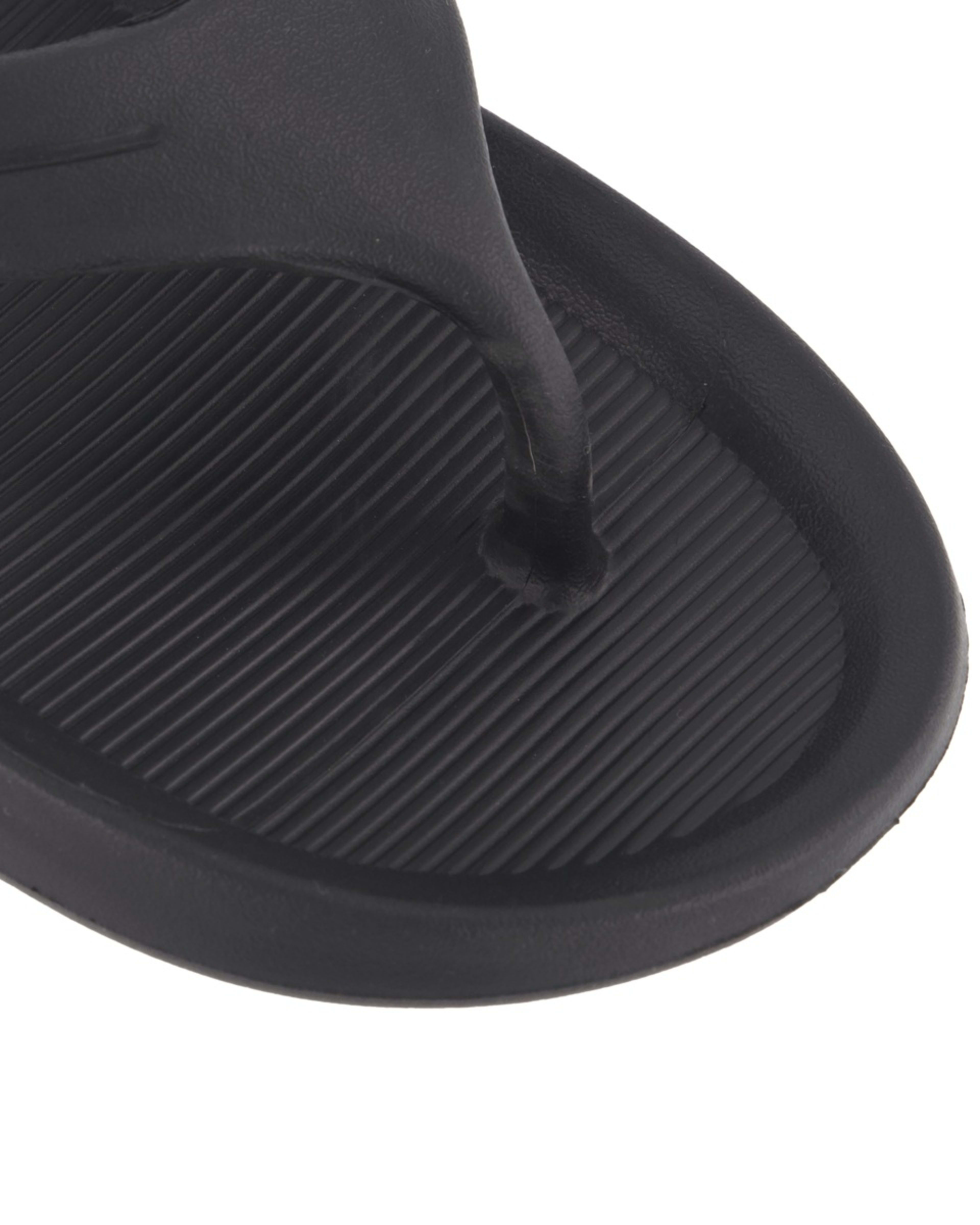 3 Chunky EVA Thongs Black, 3 of 3