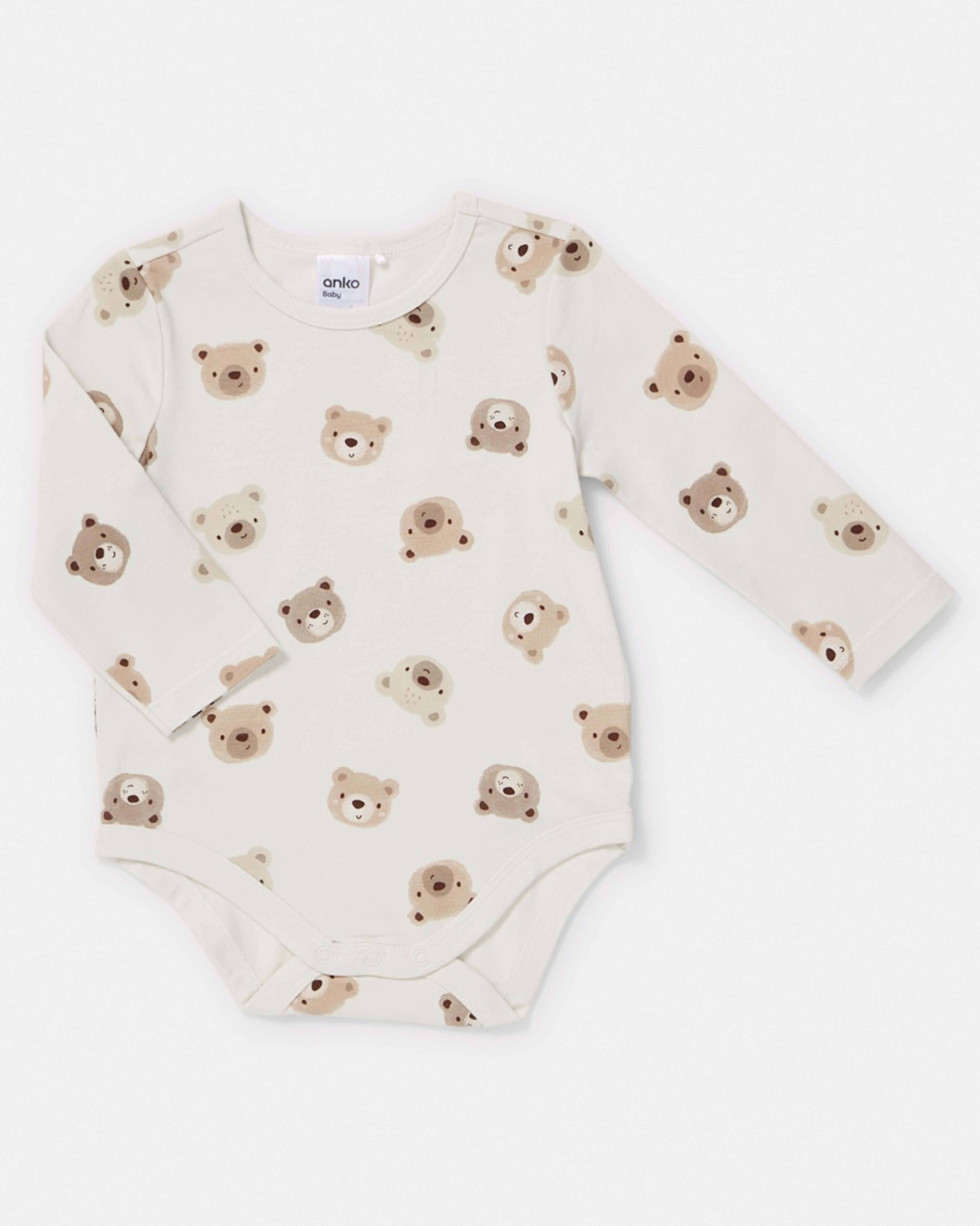 3 3 Pack Bodysuits Bge Bears, 3 of 8