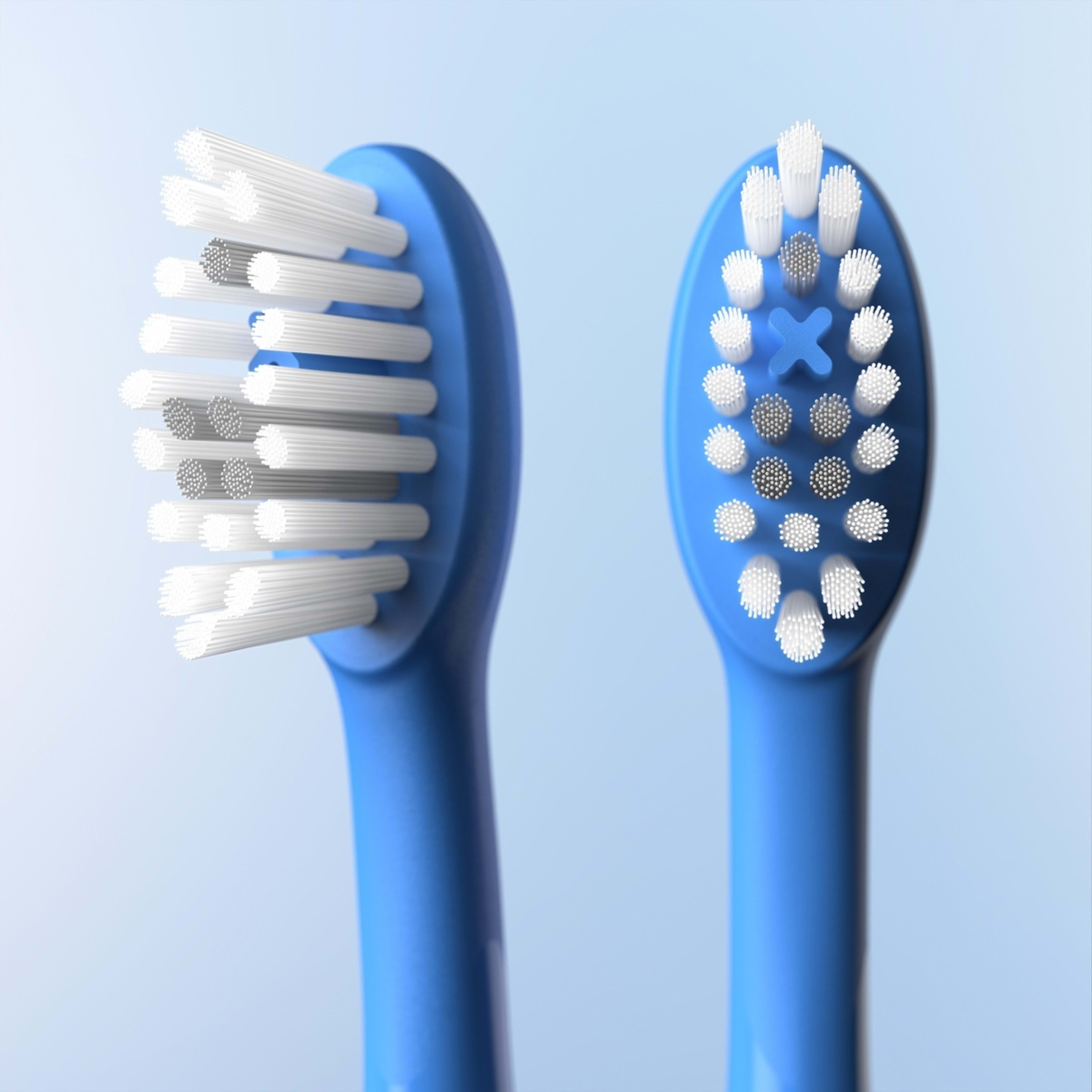 3 Ordo Sonic Lite Charging Electric Toothbrush and 2 Pack Sonic Brush Heads - Ocean, 3 of 7