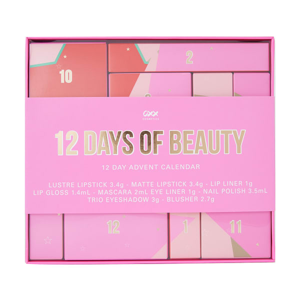 OXX Cosmetics 12 Days Of Beauty Advent Calendar