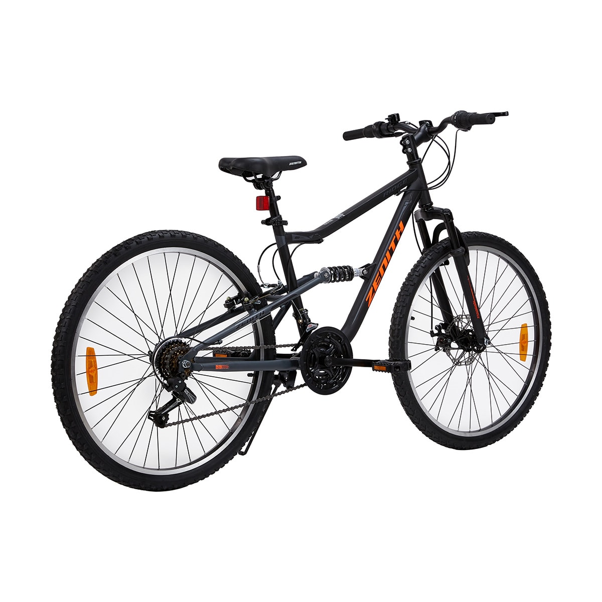 66cm Zenith Dual Suspension Bike - Kmart