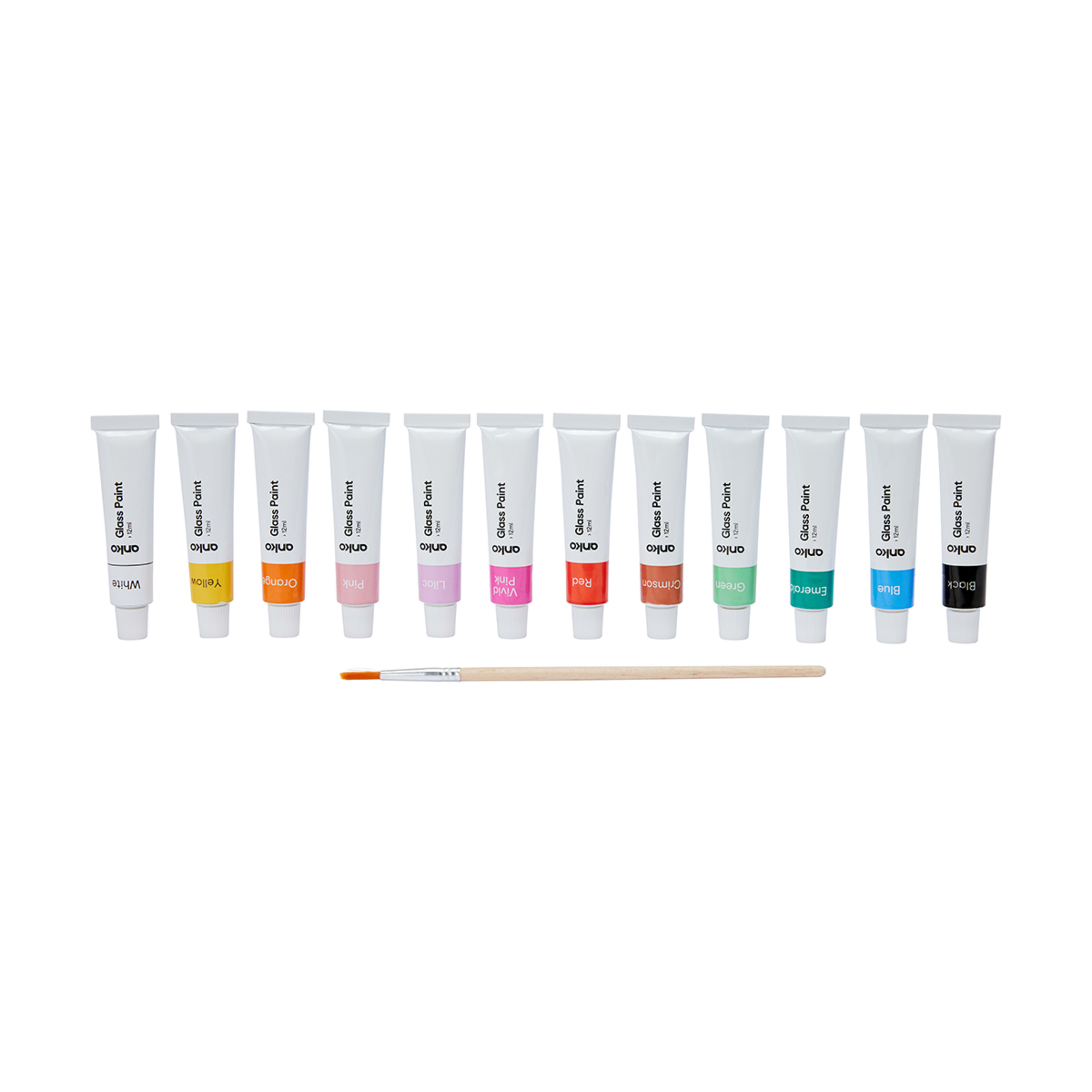 12 Pack Glass Paint Kmart