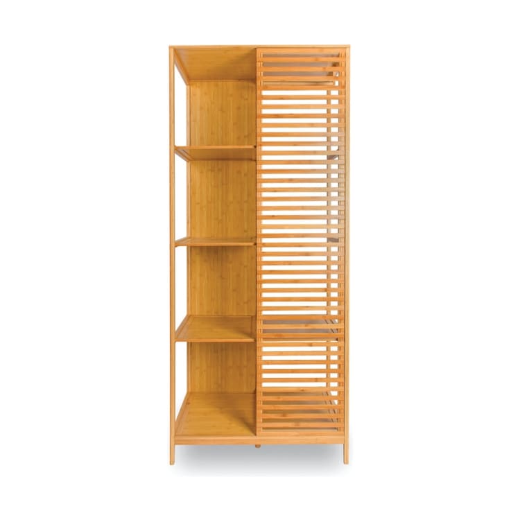 Bamboo Wardrobe with Door Kmart