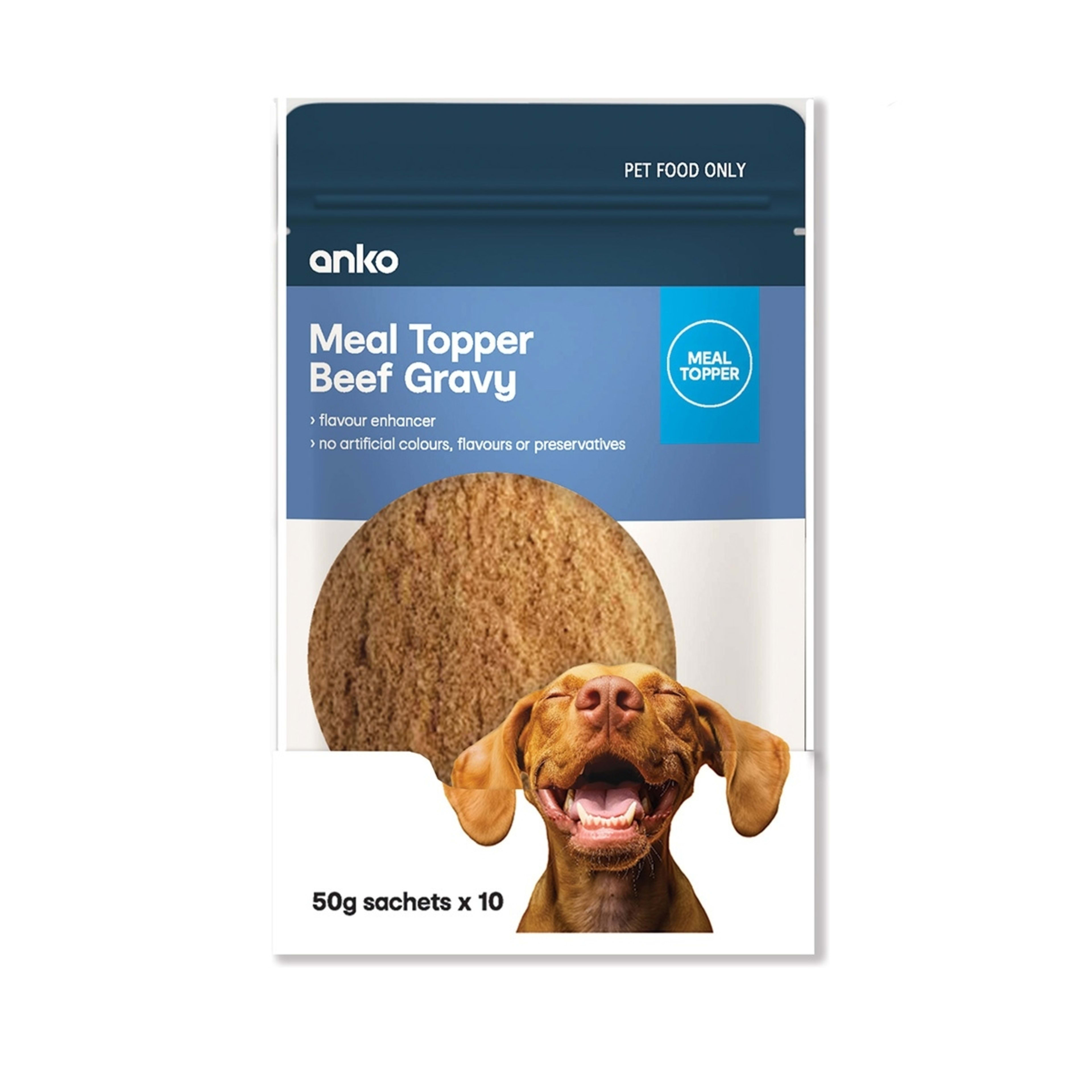 1 10 Pack Pet Treat Gravy Beef
