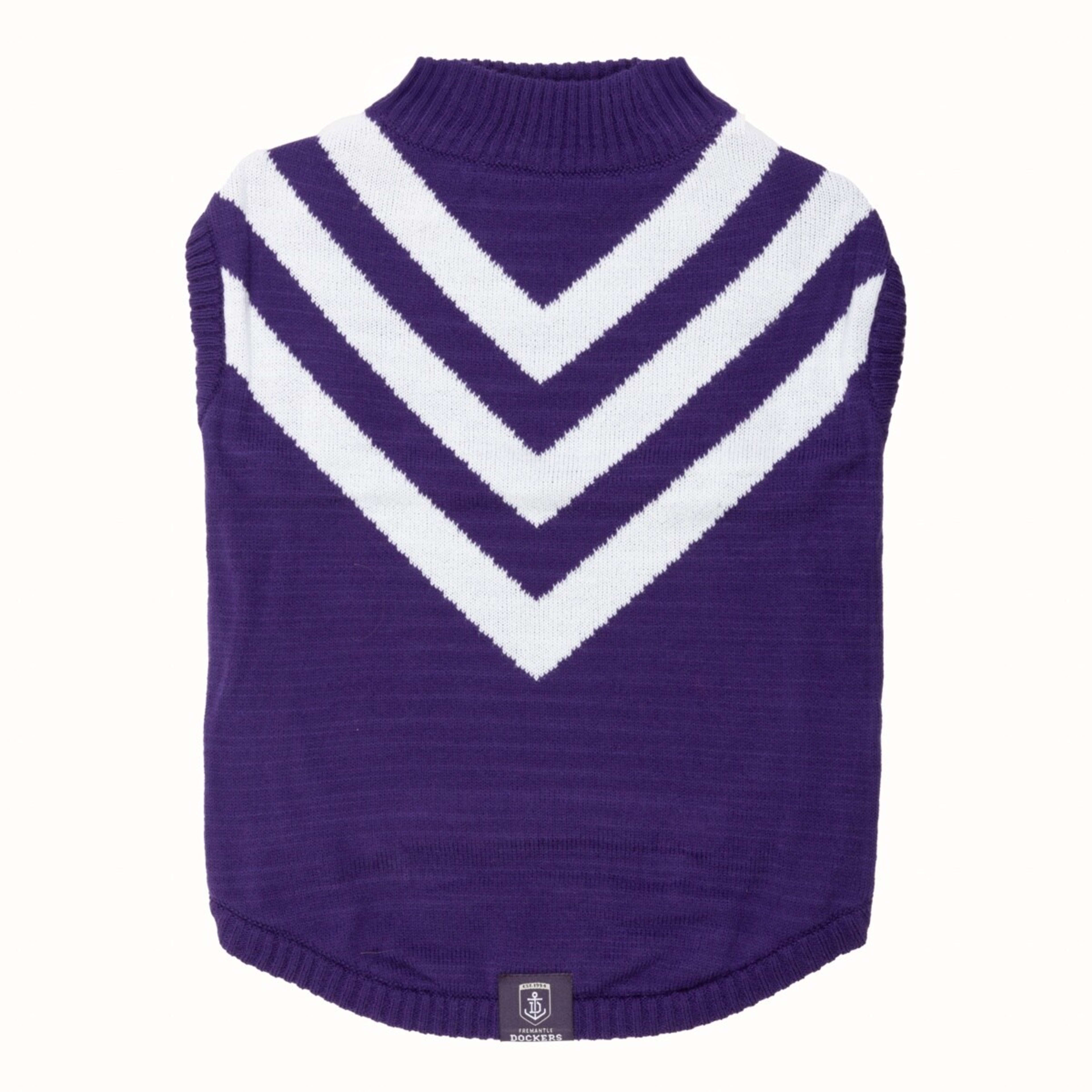 1 AFL Fremantle Dockers Pet Jumper - Large
