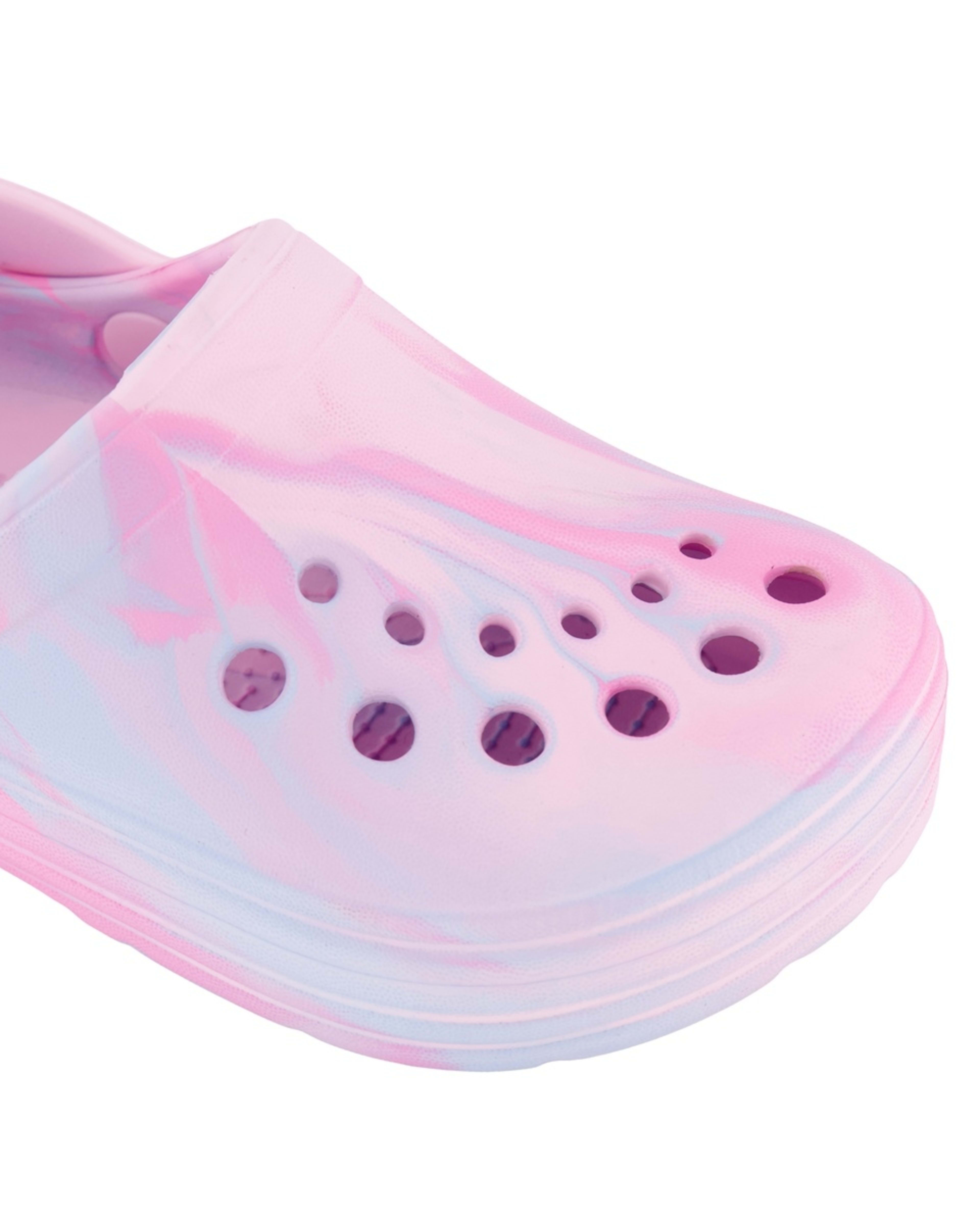 4 Junior Slip-On Clogs PINK MARBLE, 4 of 4
