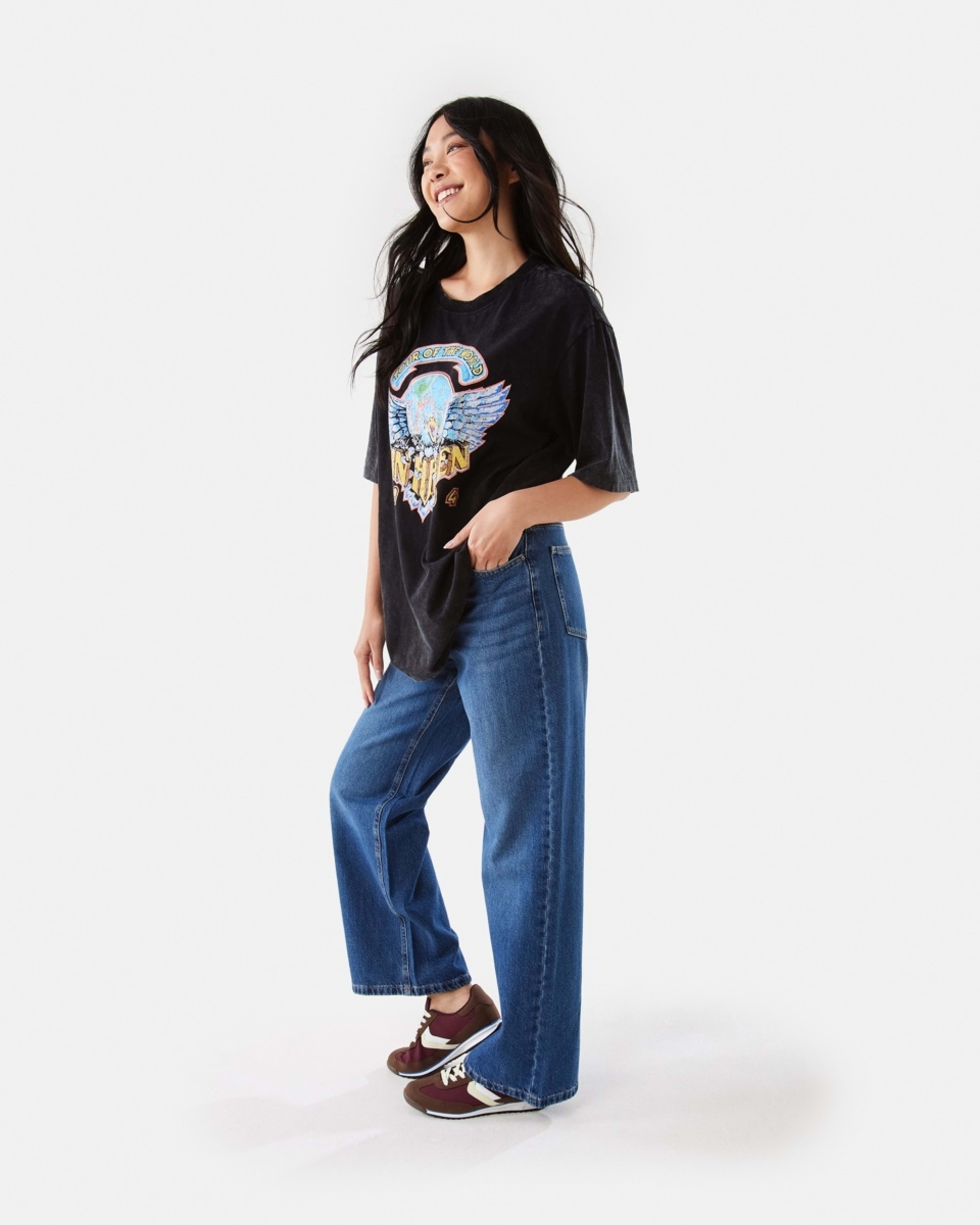 3 Straight Leg Jeans DARK WASH, 3 of 9