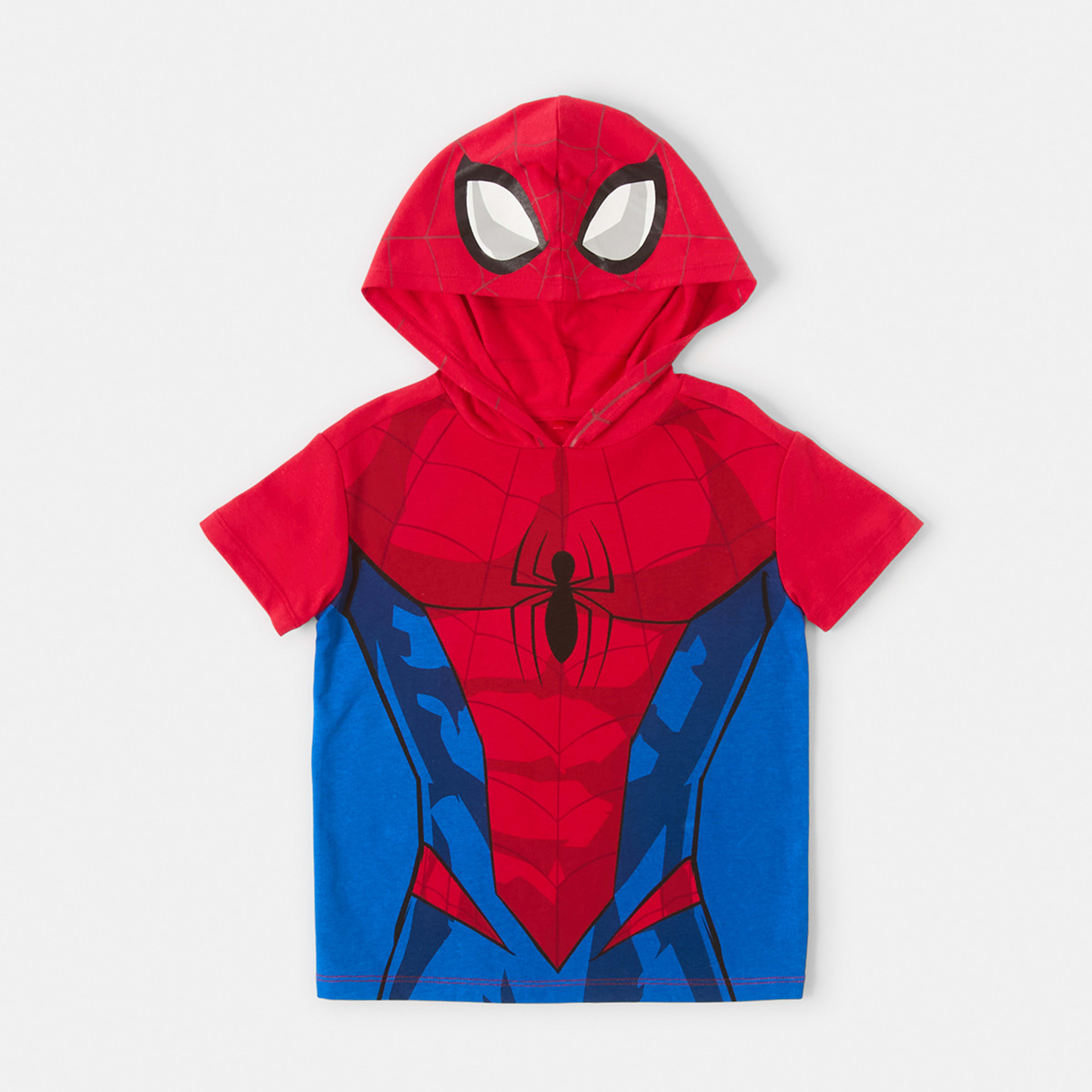 8 Spider-Man License Character Hooded T-shirt Spiderman, 8 of 9