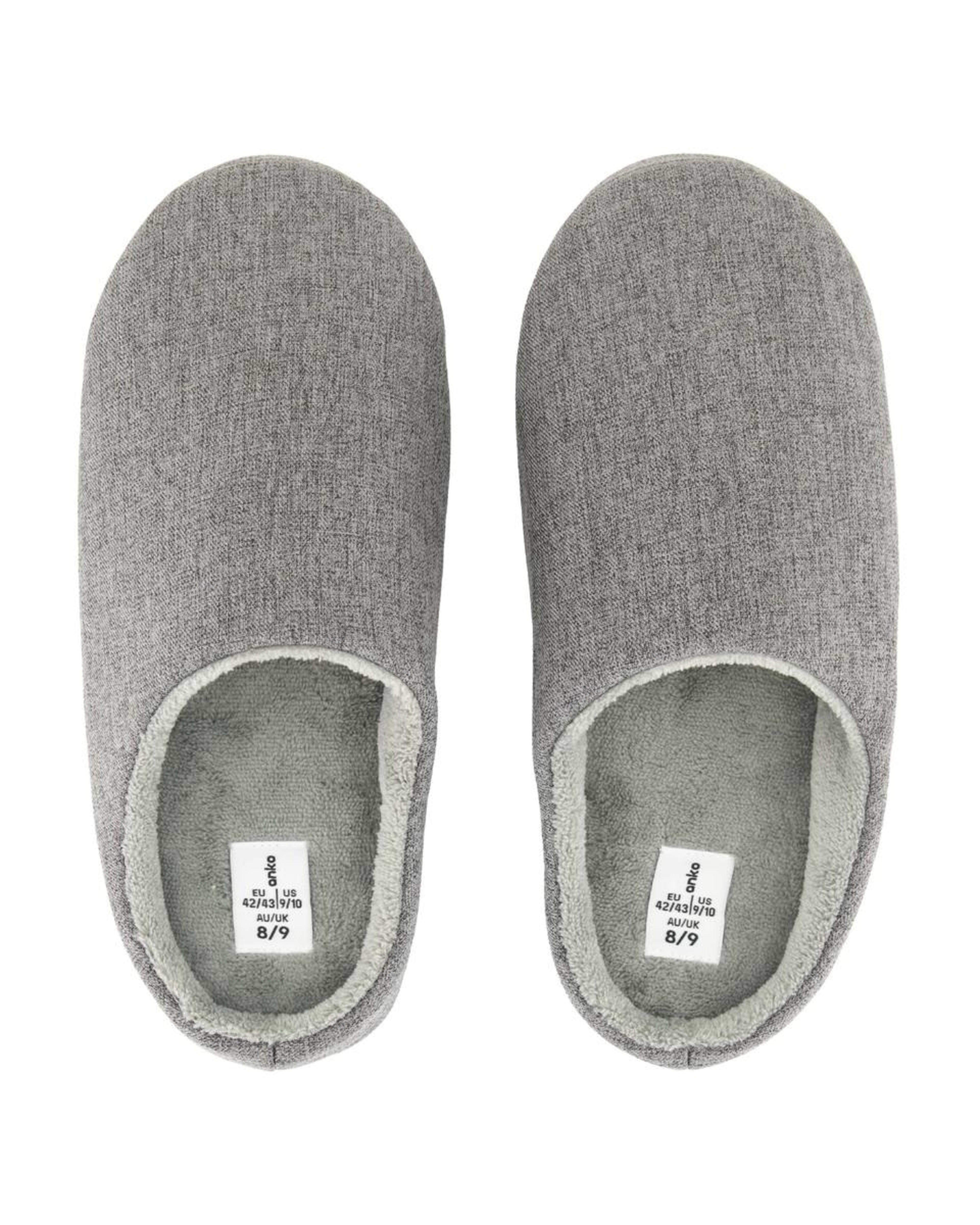 2 Slipper Scuffs GREYISH CHARCOAL, 2 of 3