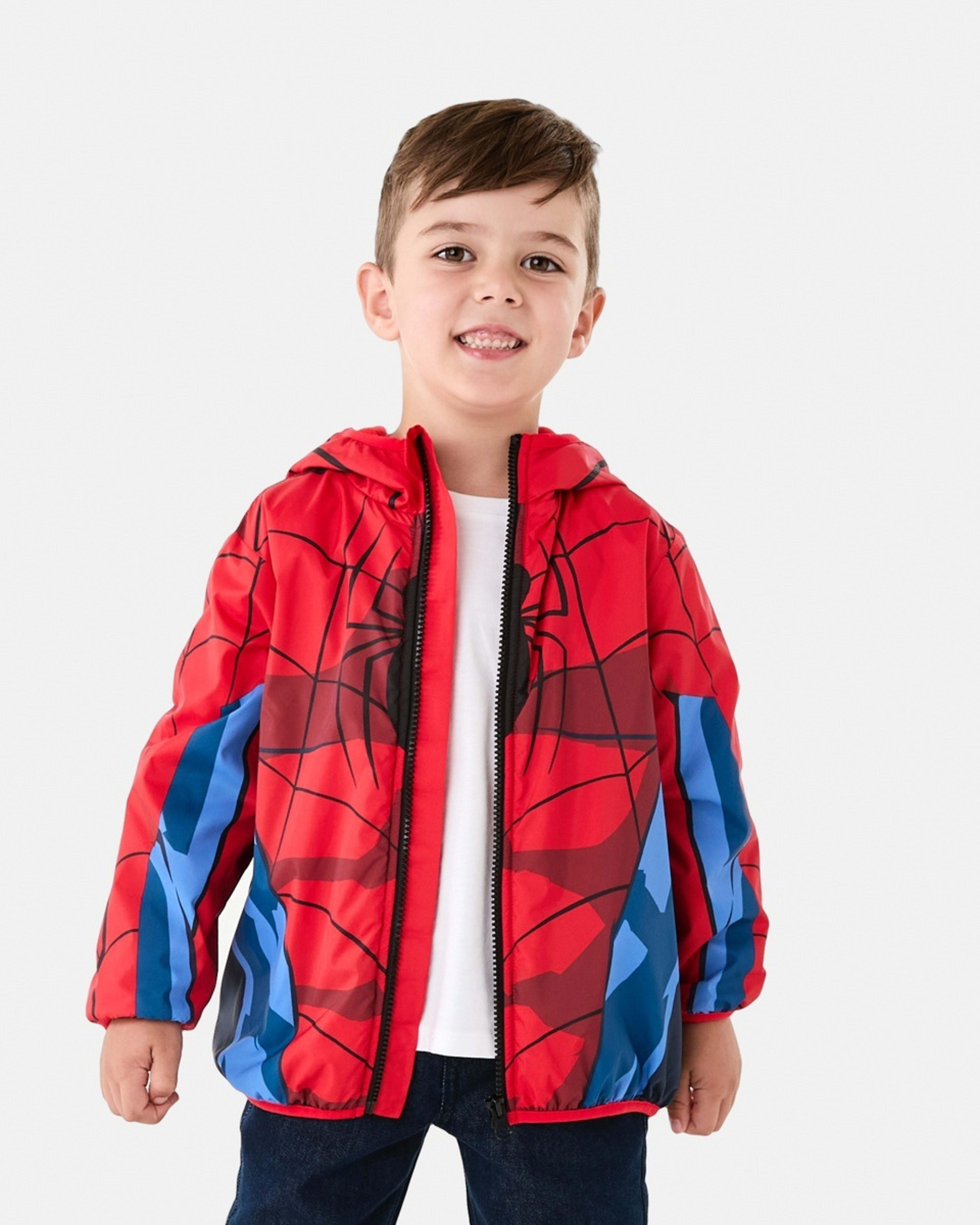 1 Spider-Man License Hooded Jacket Spiderman