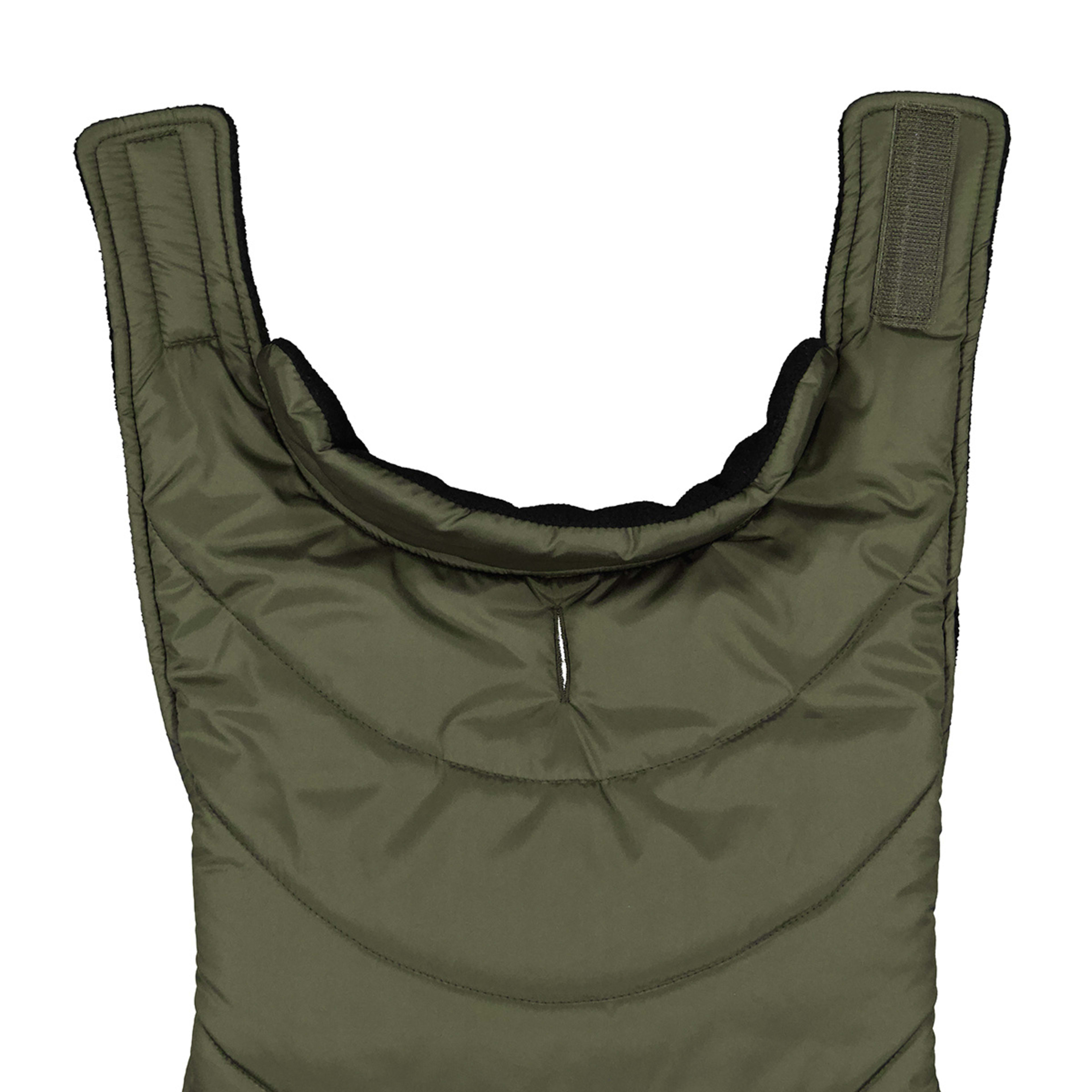 9 Pet Puffer Vest - Medium, Green, 9 of 10