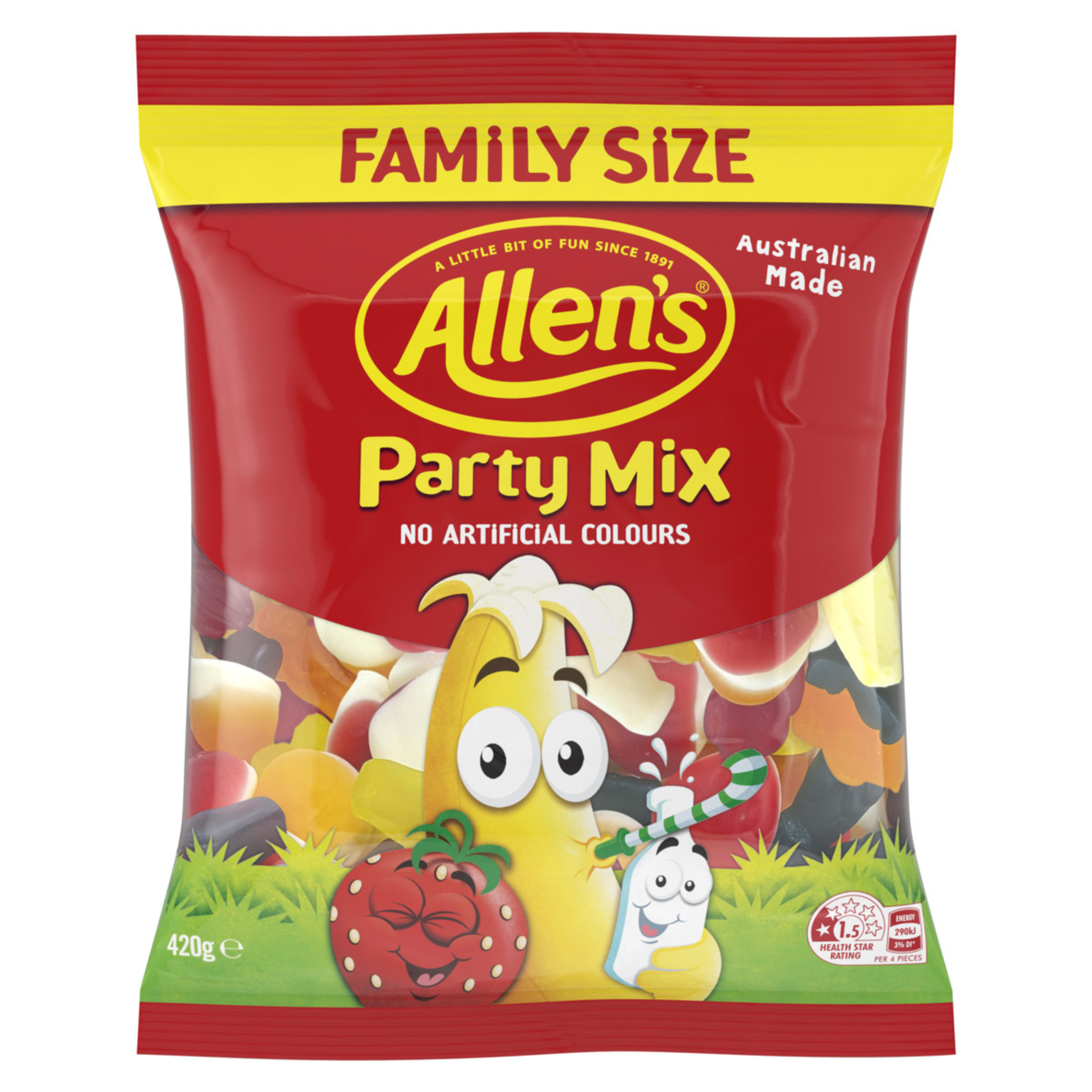 21 Piece Allen's Party Mix 420g Kmart