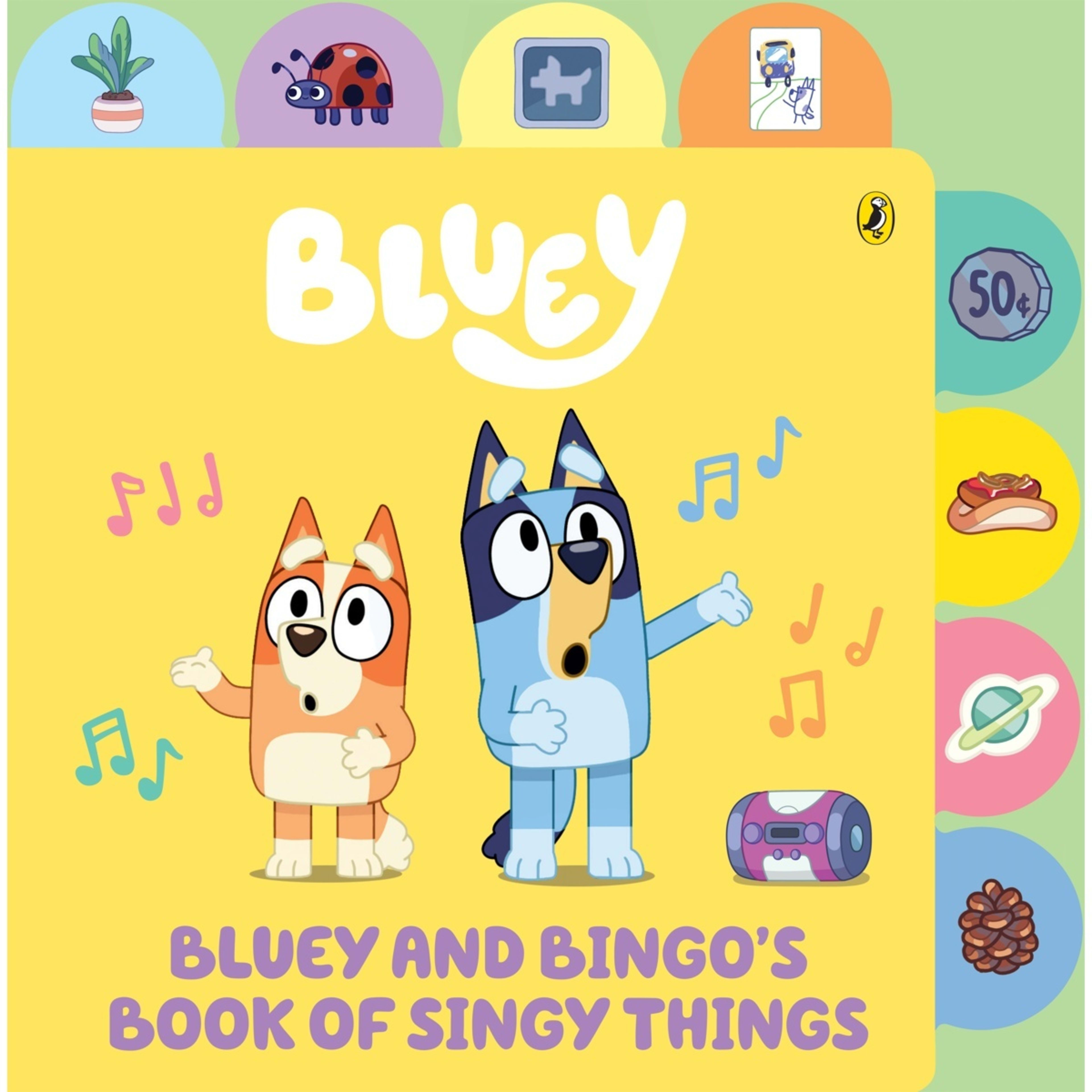 1 Bluey: Bluey and Bingo's Book of Singy Things - Book
