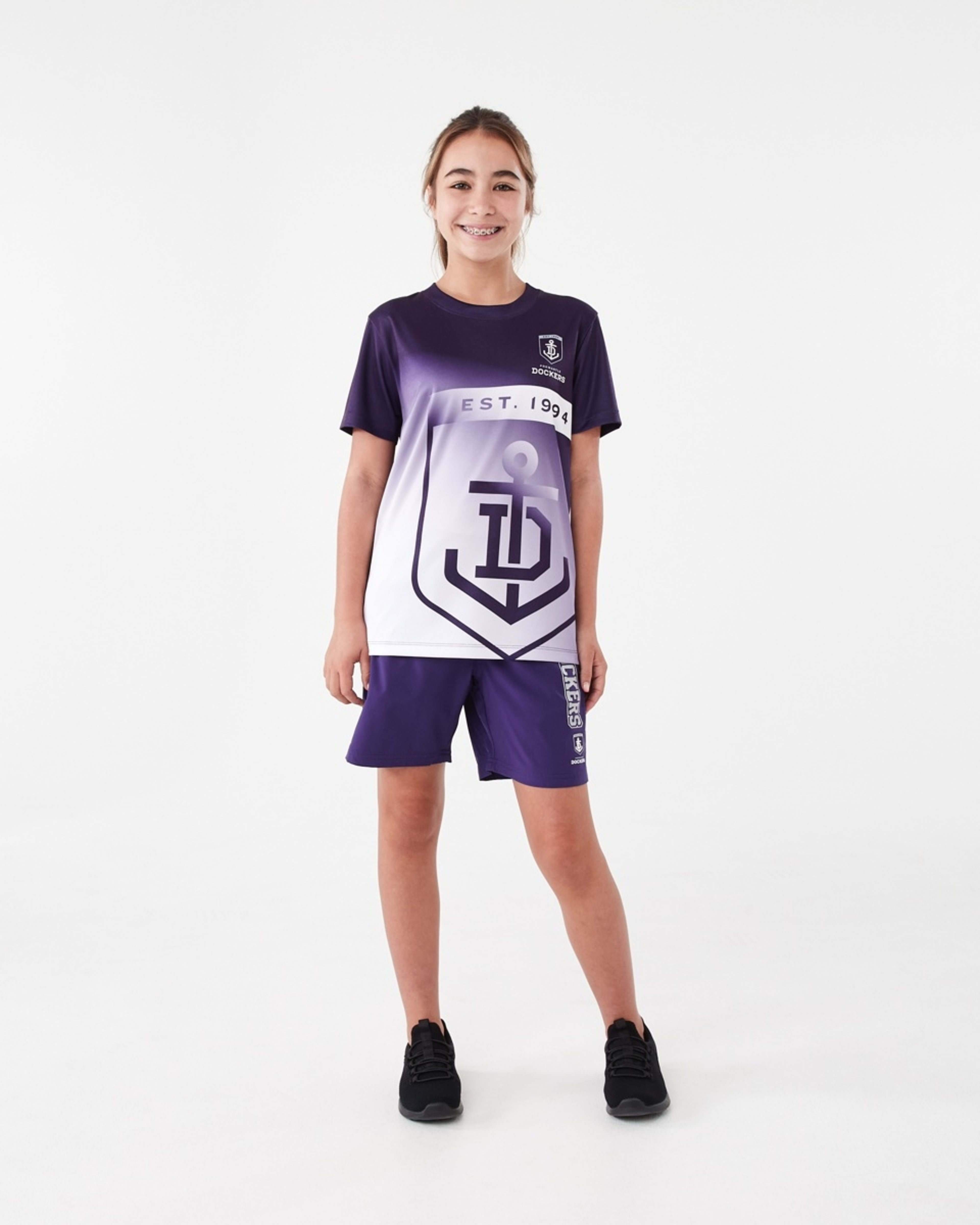 7 Official AFL Kids Training T-shirt Fremantle, 7 of 10
