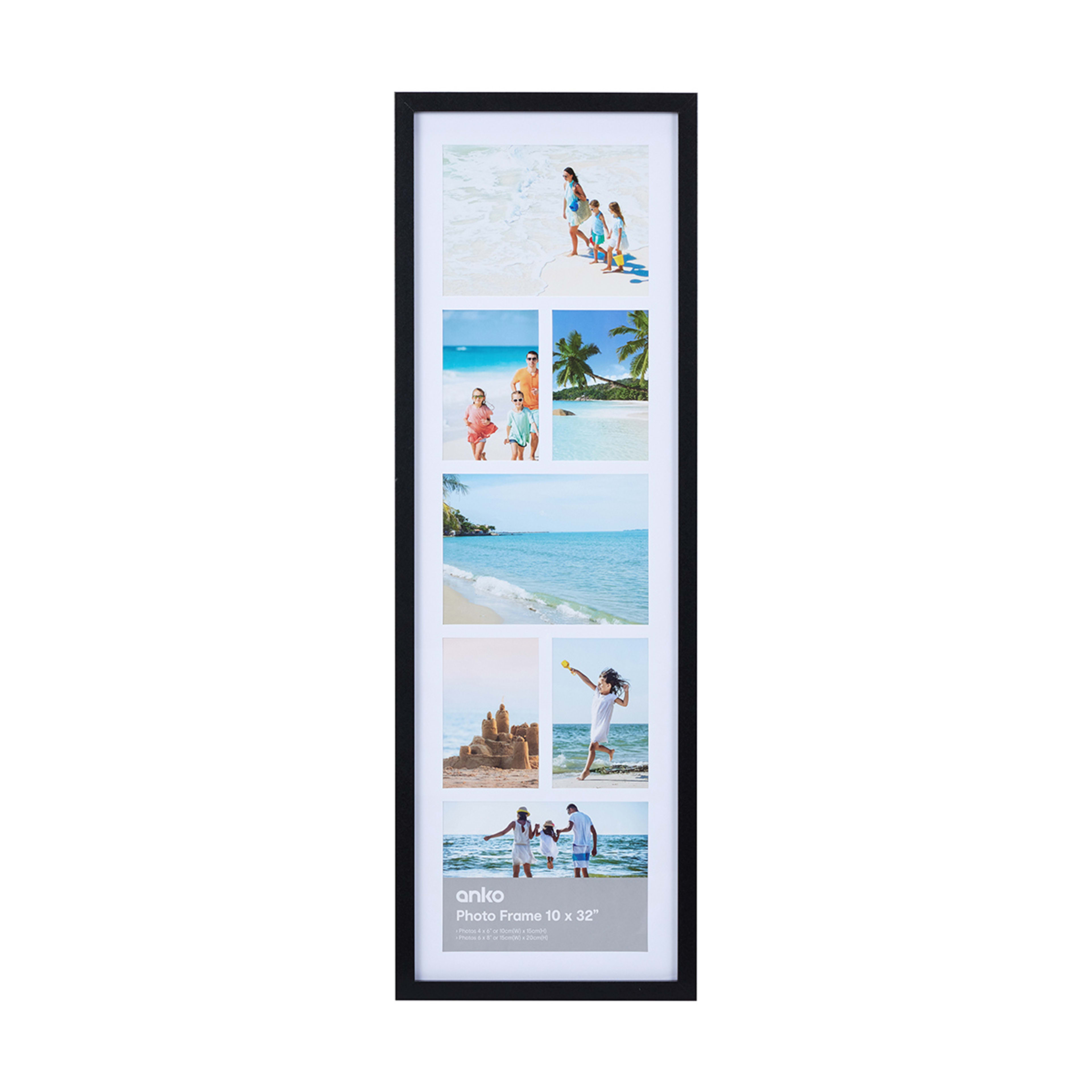 Eden Collage Frame 10in. x 32in. Black Kmart