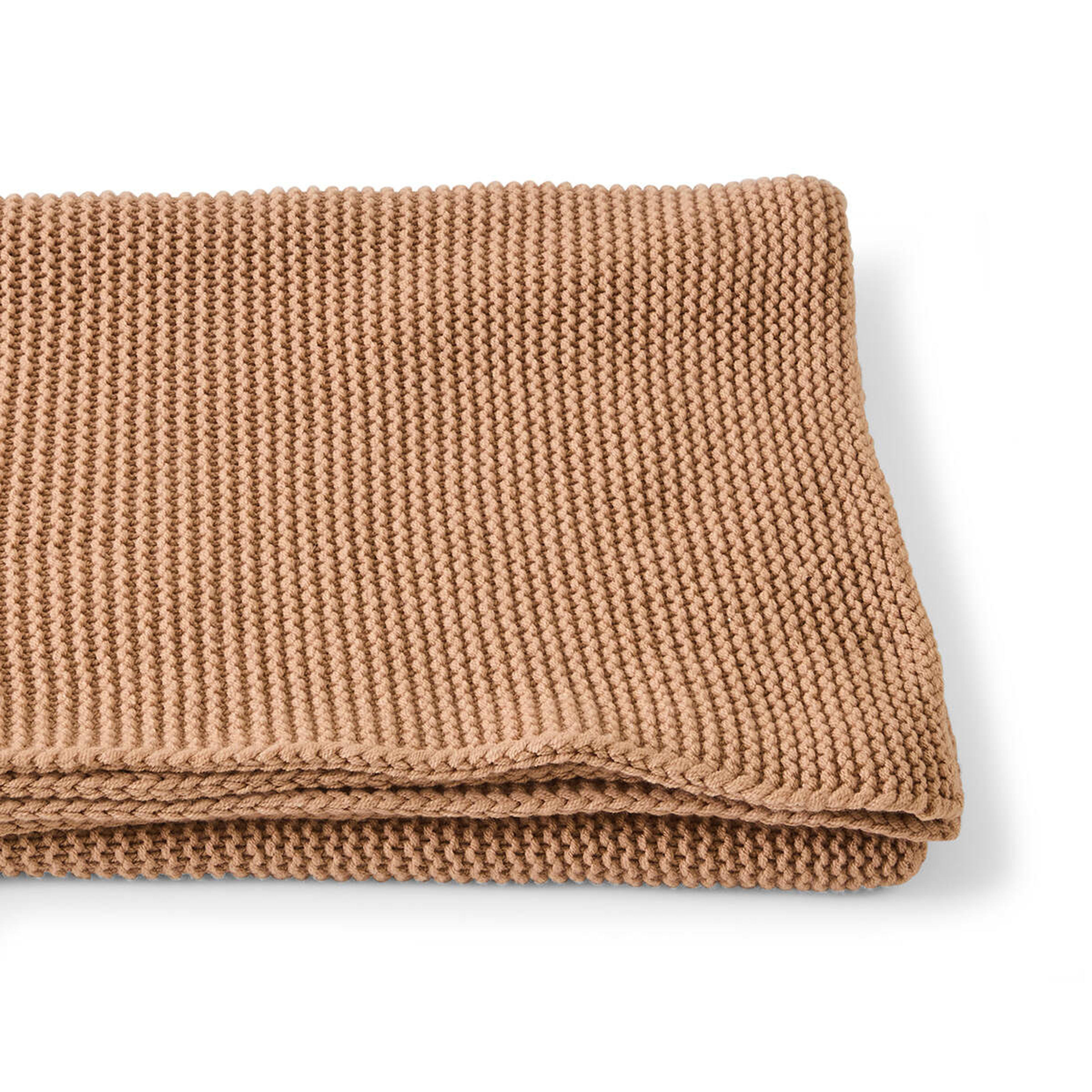 6 Chunky Knit Throw - Praline, 6 of 8