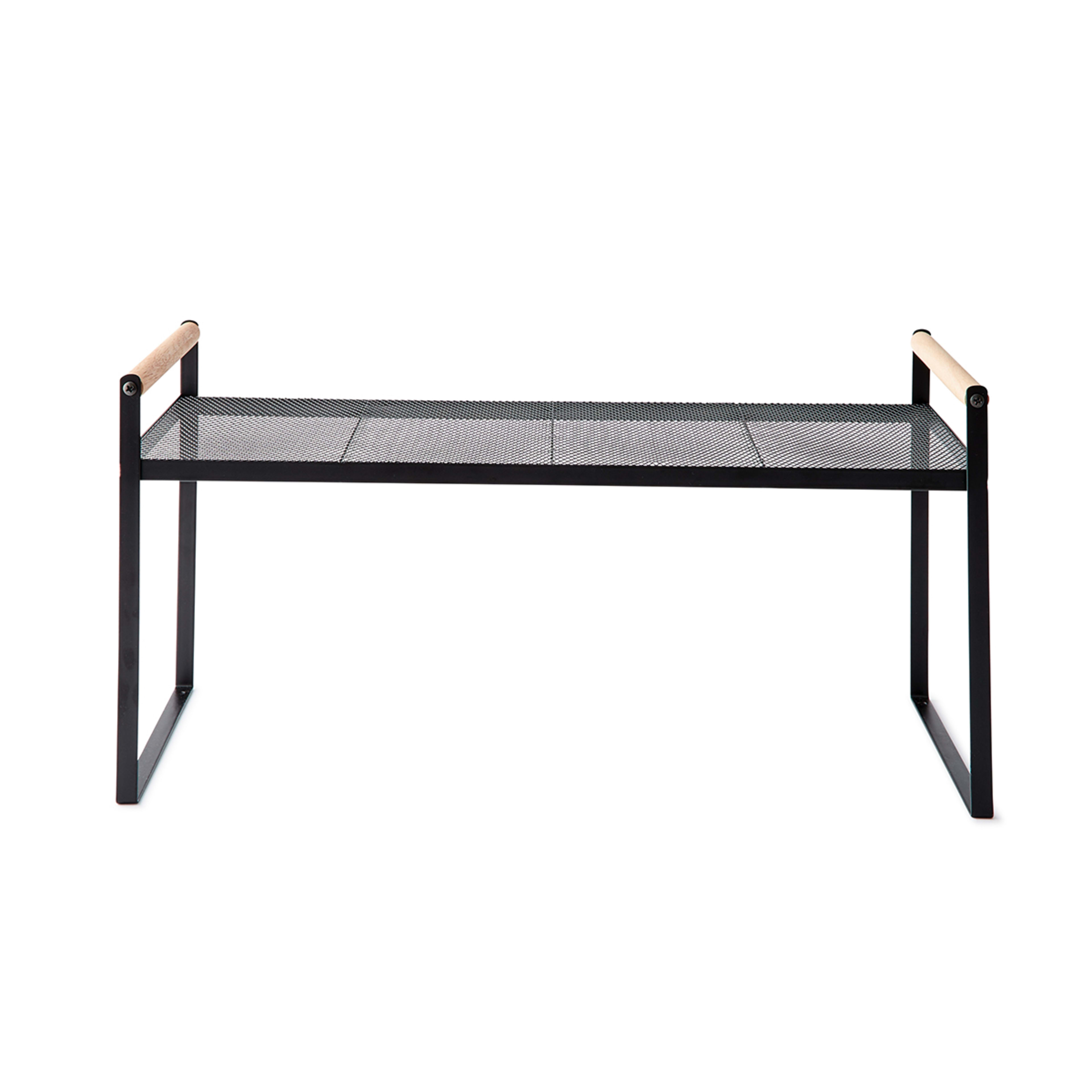 4 Large Wire and Wood Shelf, 4 of 8