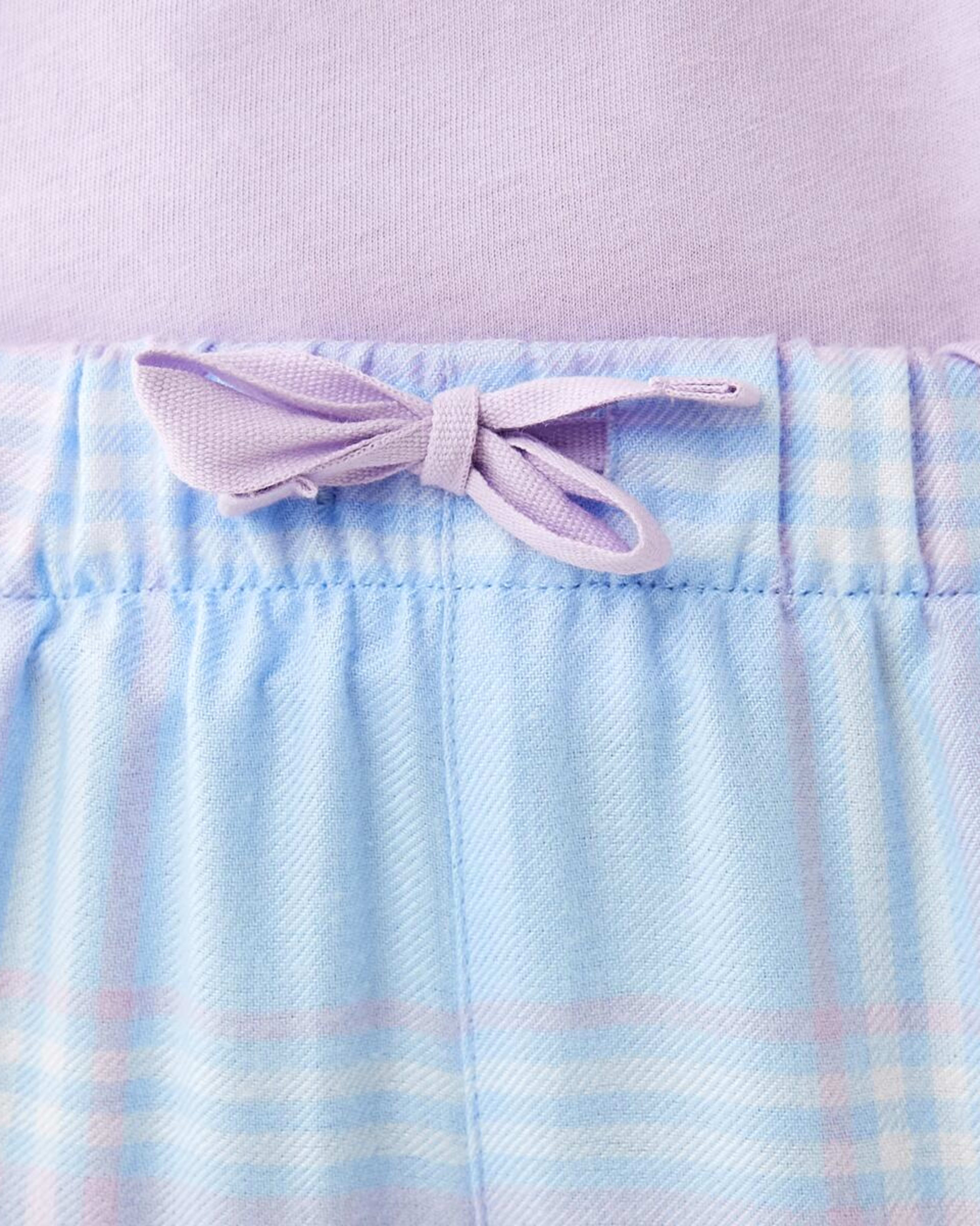 5 Knit Flannelette Pyjama Set Pur Slogan, 5 of 10