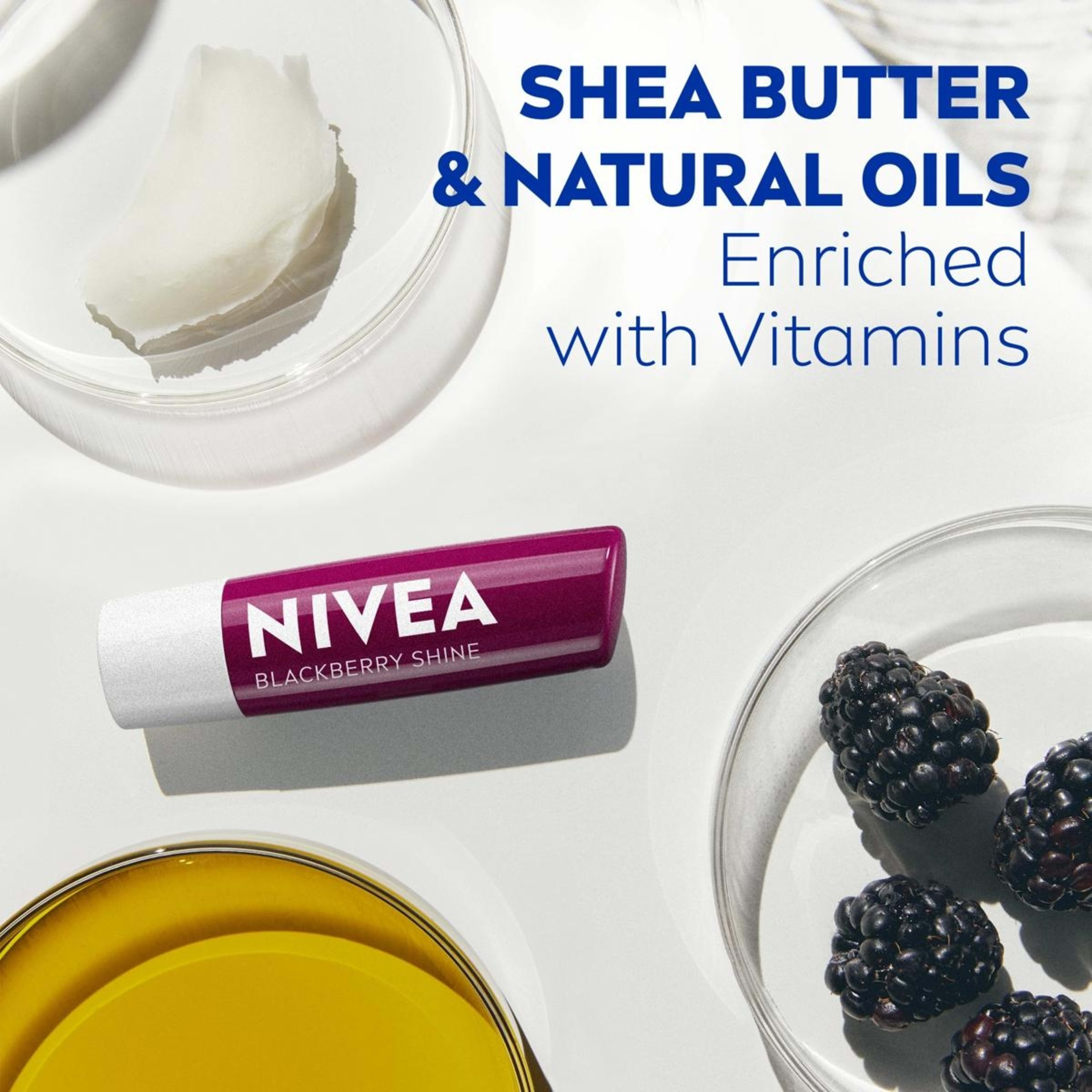 5 Nivea Blackberry Shine Caring Lip Balm, 5 of 7