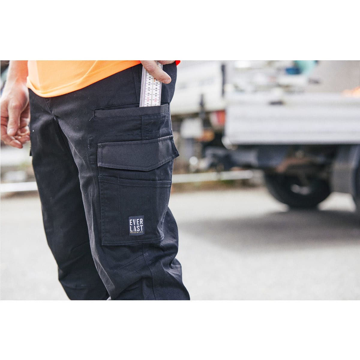 Everlast Mens Workwear Canvas Twill Jogger Pants Kmart