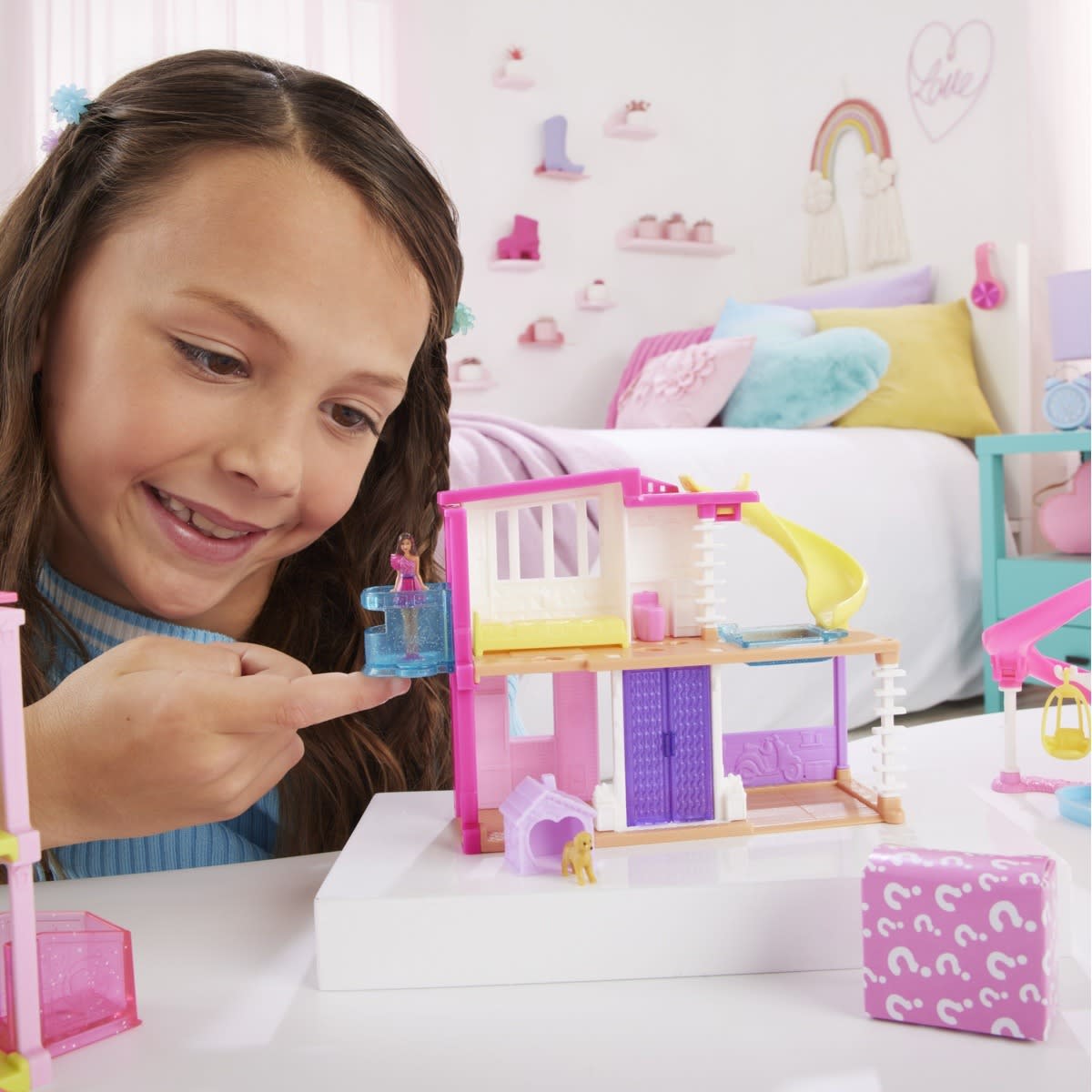 Mini BarbieLand Doll House Playset - Assorted - Kmart NZ