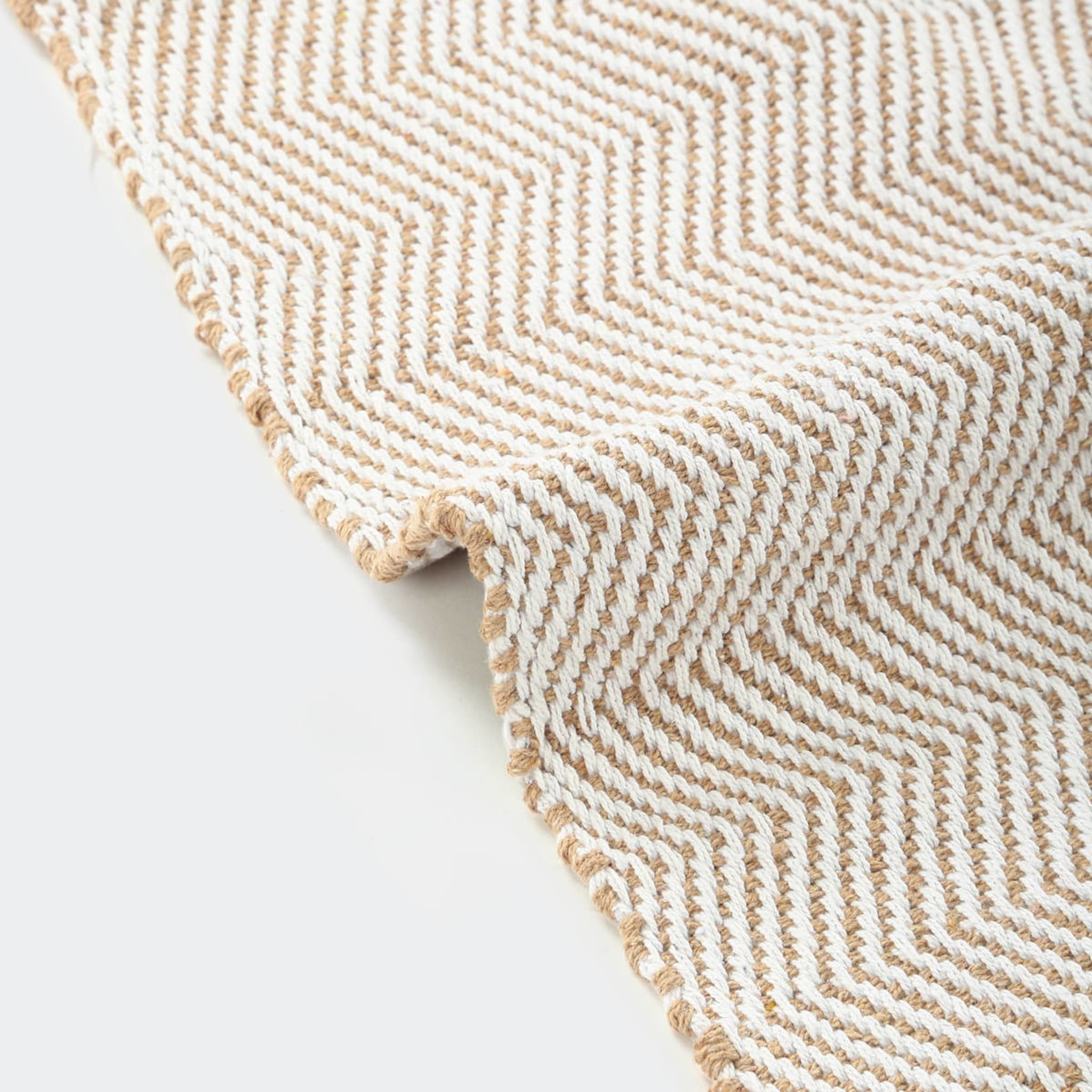 Herringbone Runner Natural 180cm x 67cm Kmart