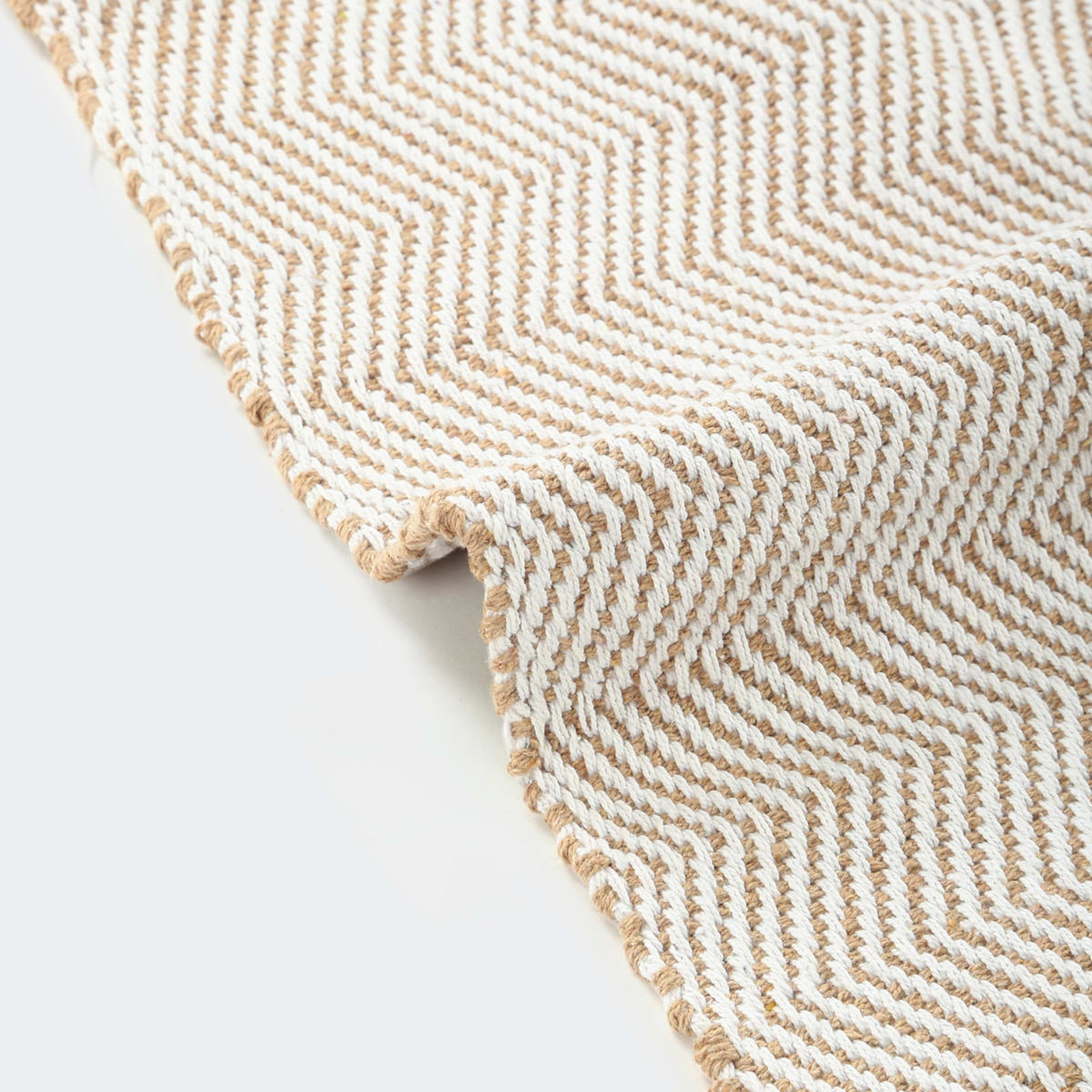 Herringbone Runner Natural 180cm x 67cm Kmart