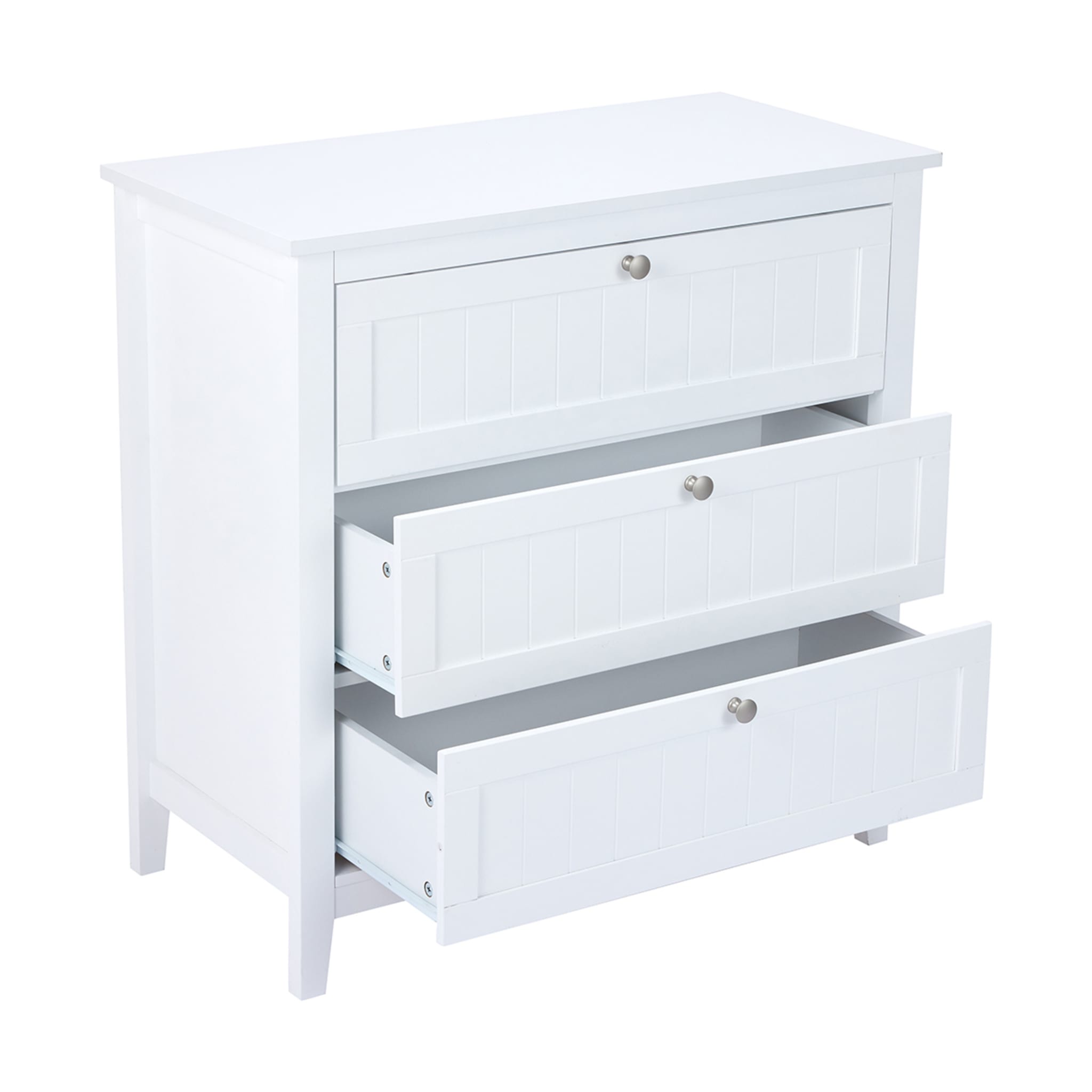 Hamptons 3 Drawer Chest Kmart