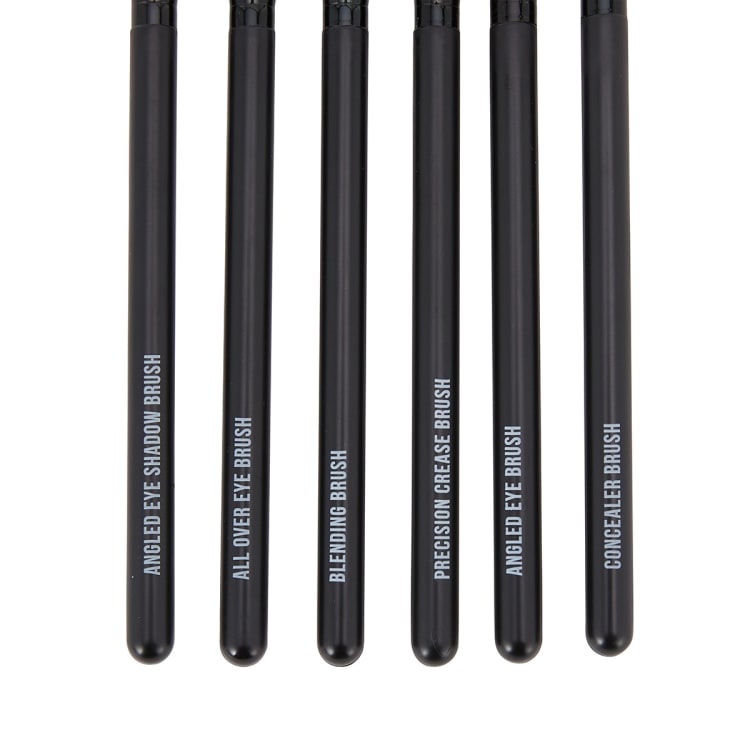 OXX Cosmetics Eyes Makeup Brush Set Black Kmart