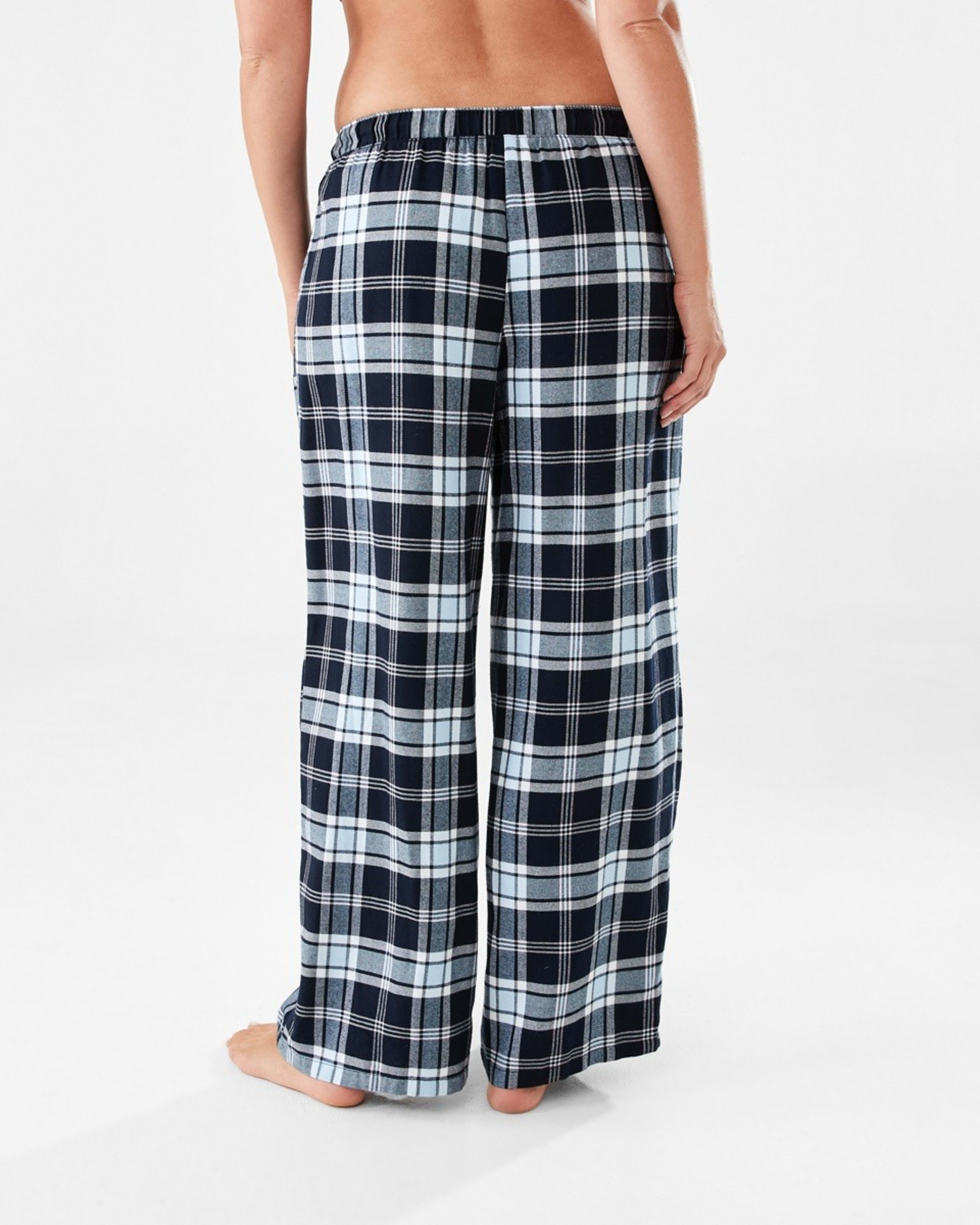 3 Boyfriend Flannel Pants Plaid Ck N, 3 of 6