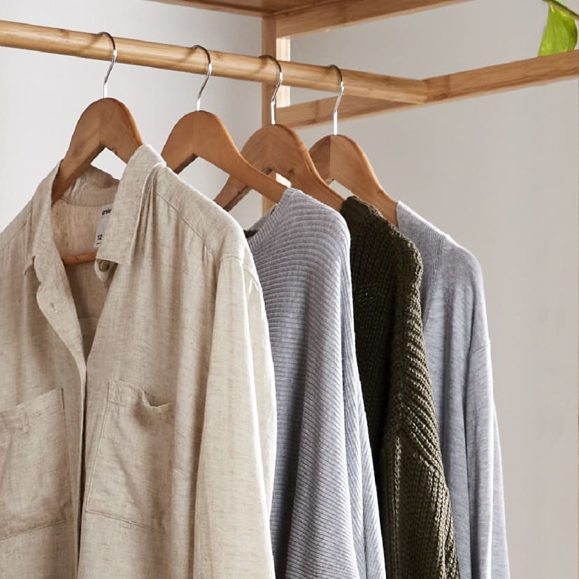 6 Wooden Hangers Kmart