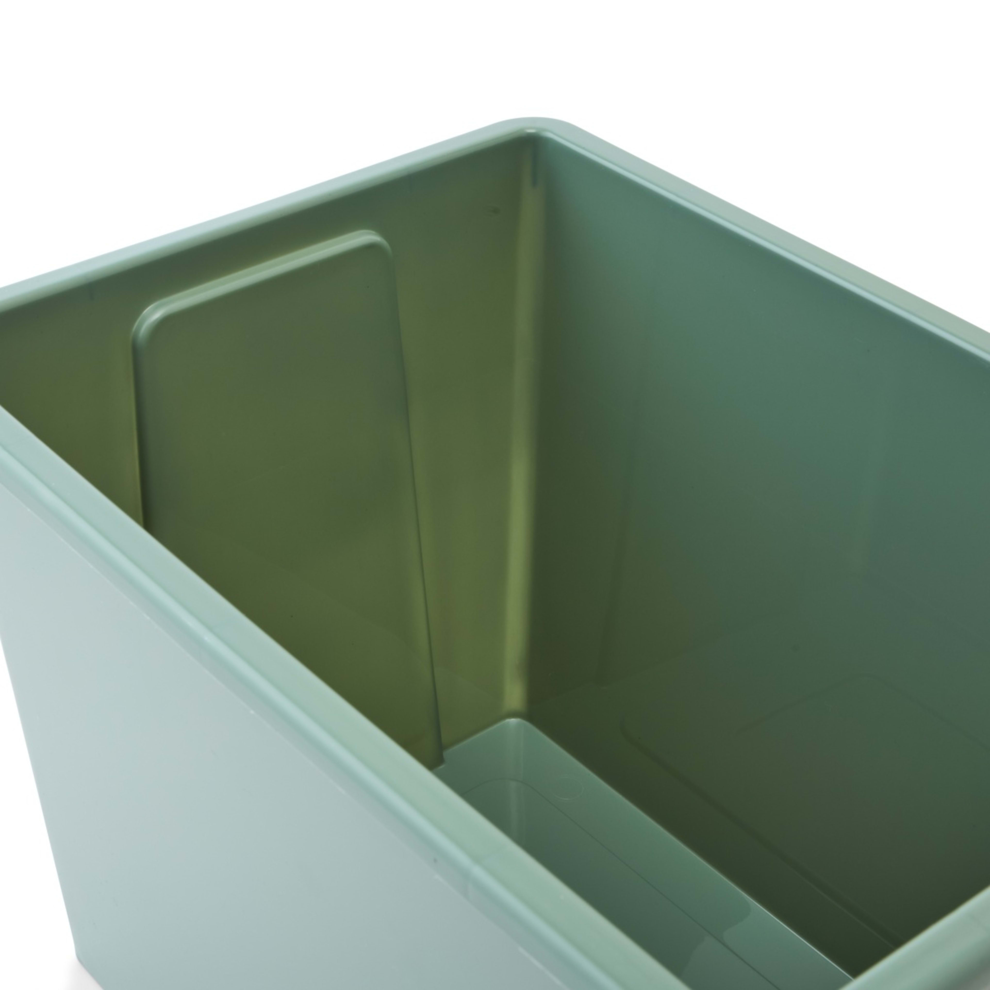 9 3 Pack 20L Storage Boxes - Green, 9 of 10