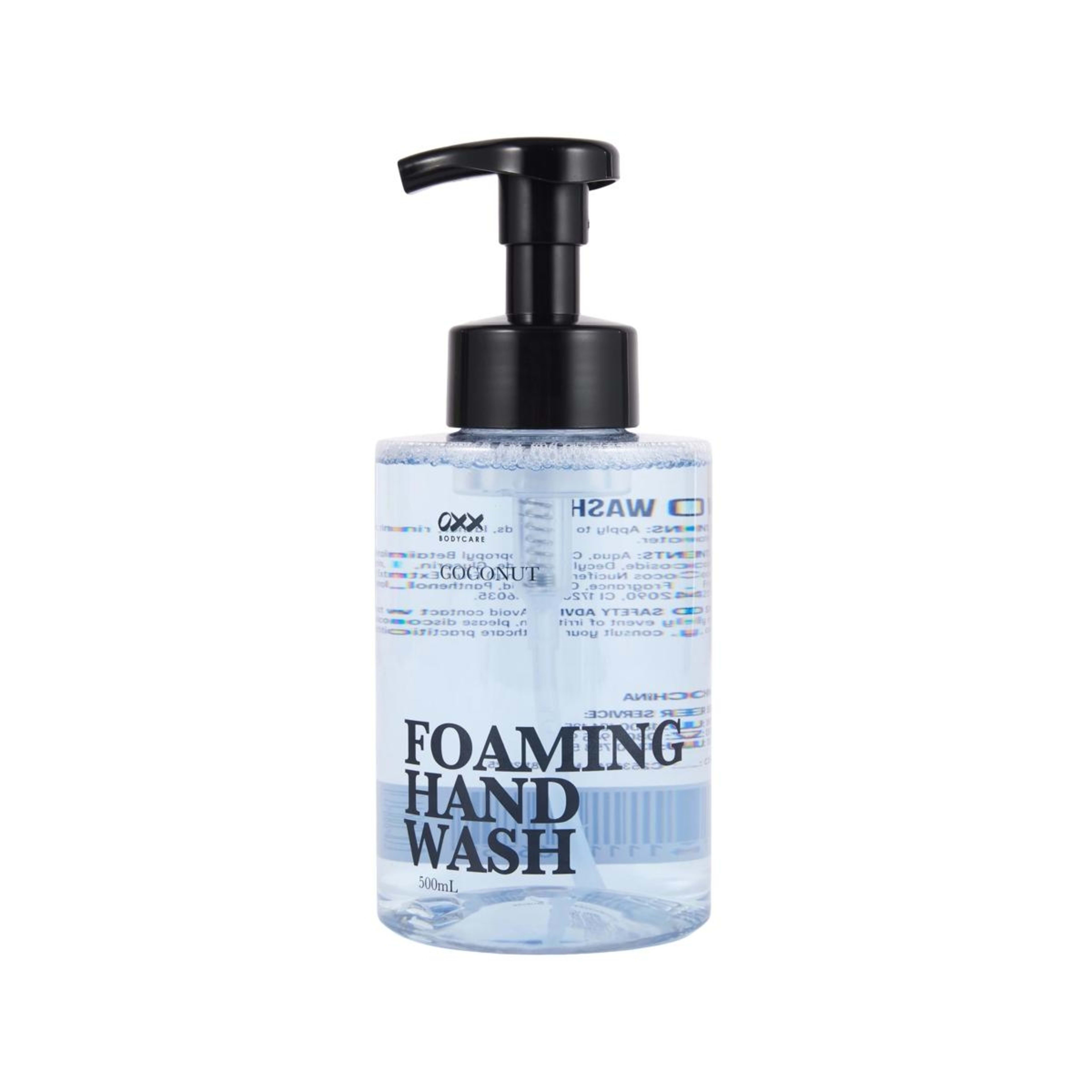 1 OXX Bodycare Foaming Hand Wash 500ml - Coconut, 1 of 3