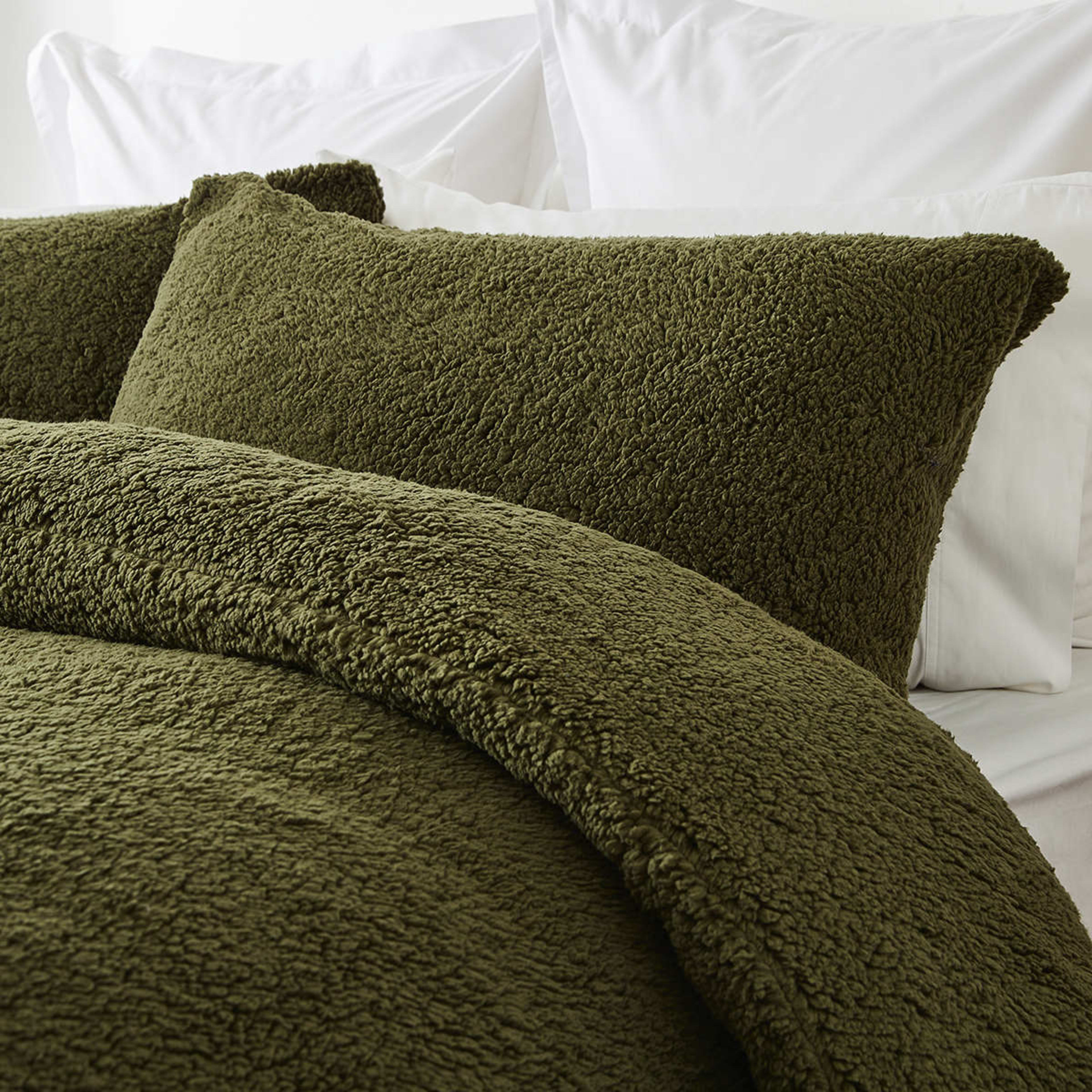 2 Ella Quilt Cover Set - Queen Bed, Forest, 2 of 7