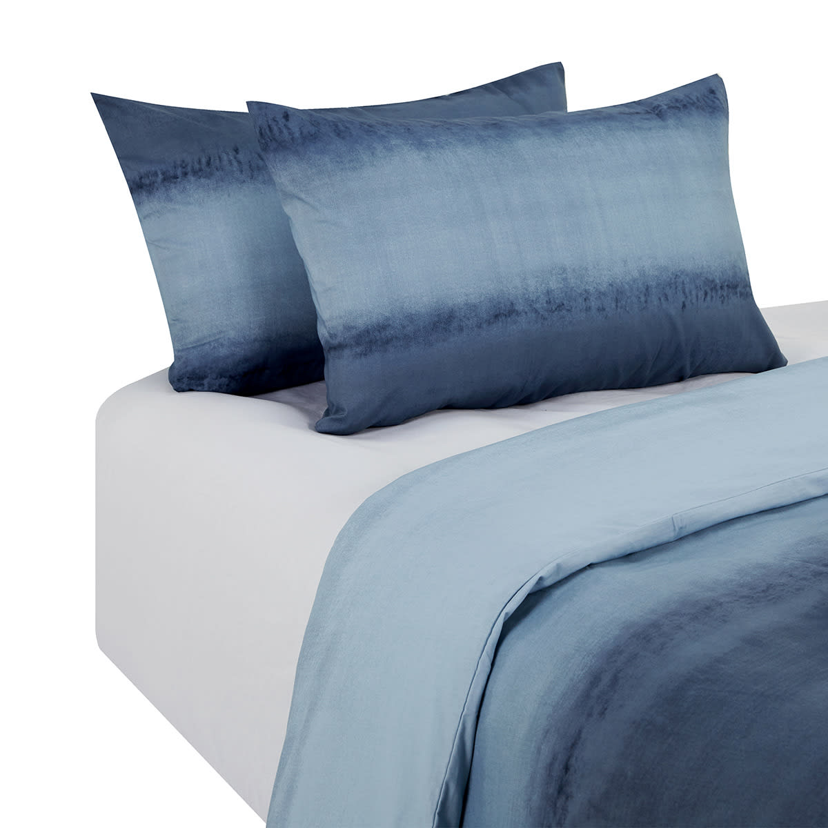 Ombre Reversible Quilt Cover Set Double Bed Kmart